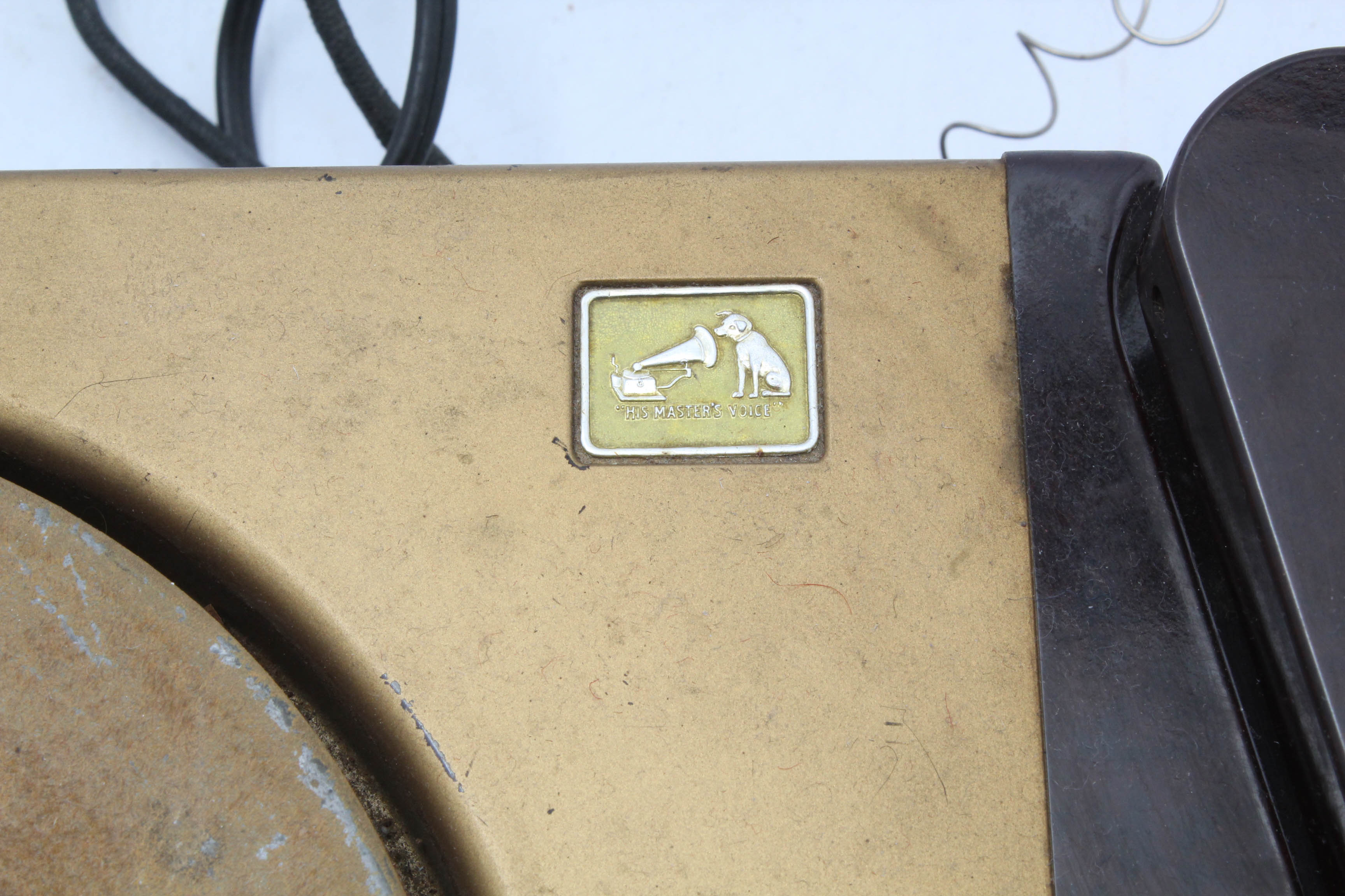 1940s RCA Victor Bakelite Turntable