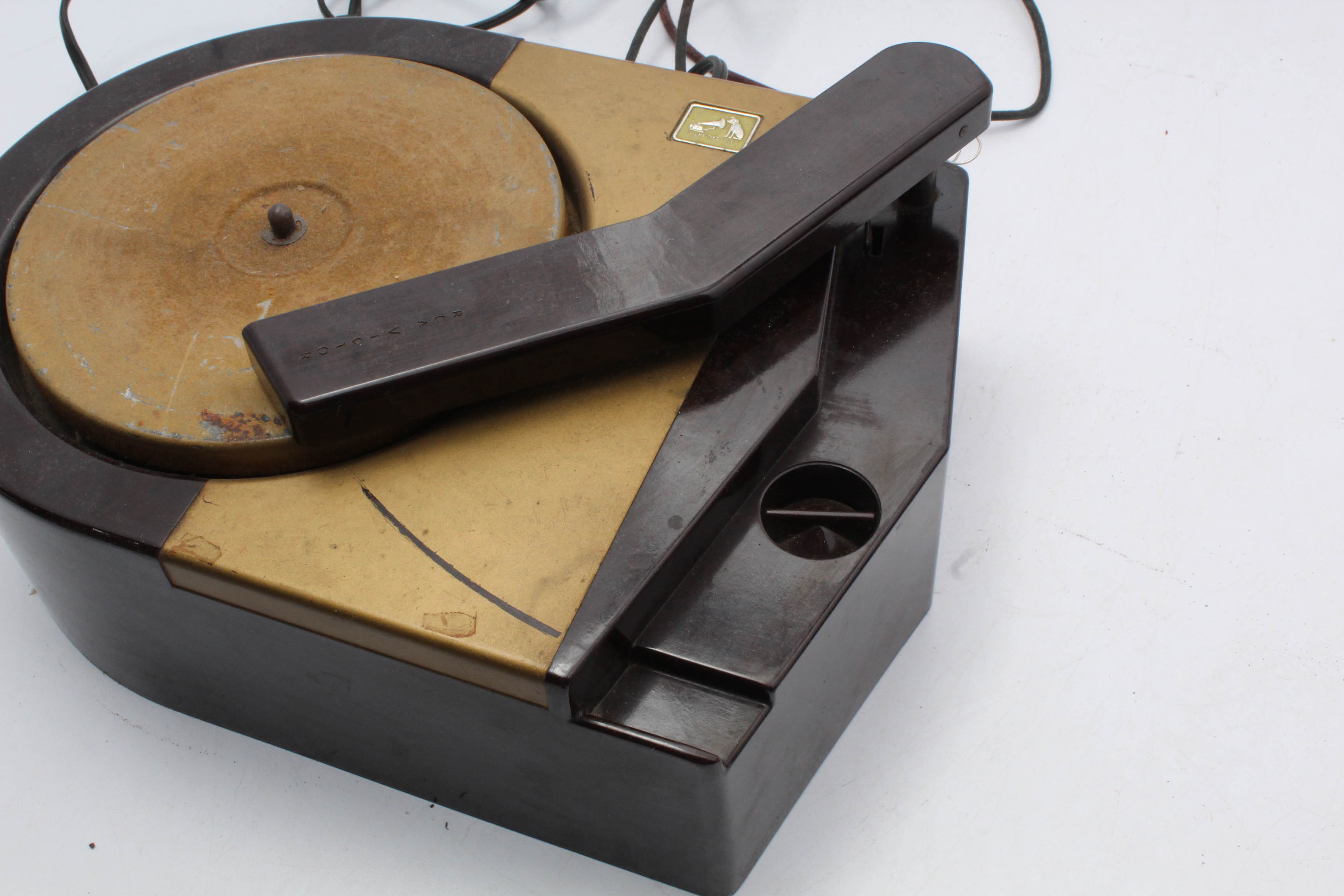 1940s RCA Victor Bakelite Turntable