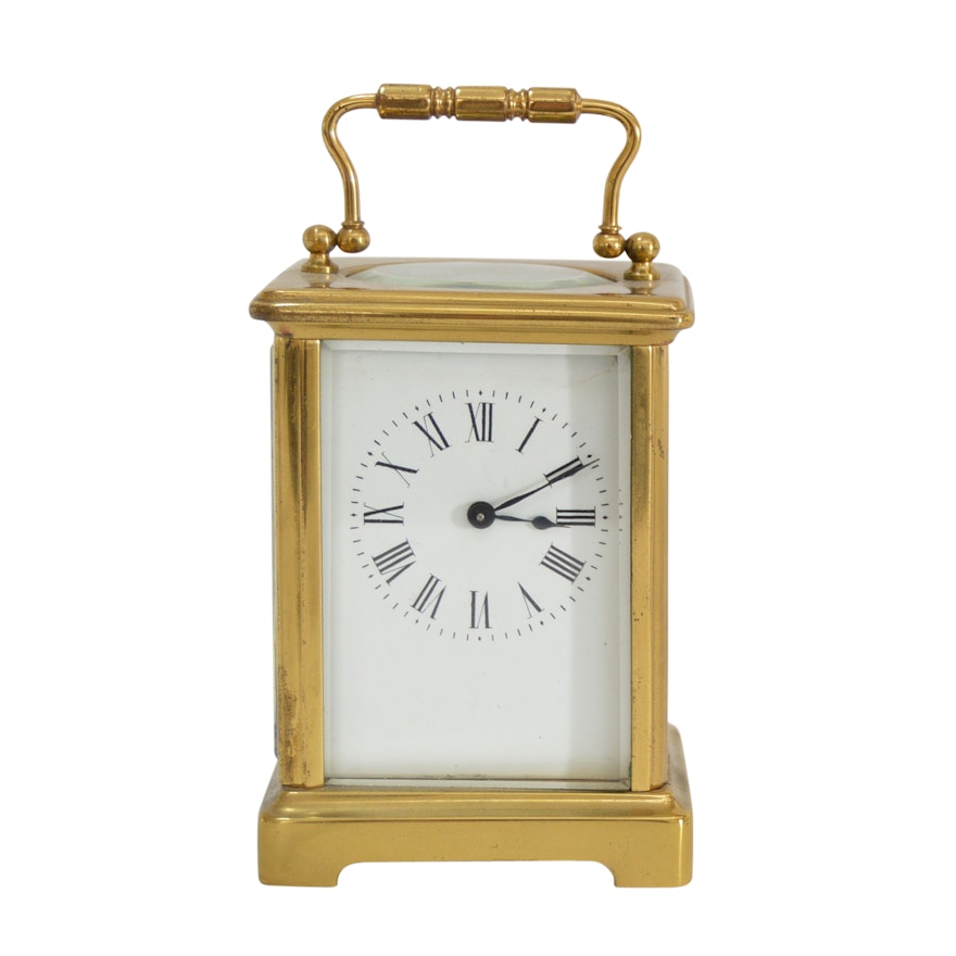 Vintage Brass Carriage Clock