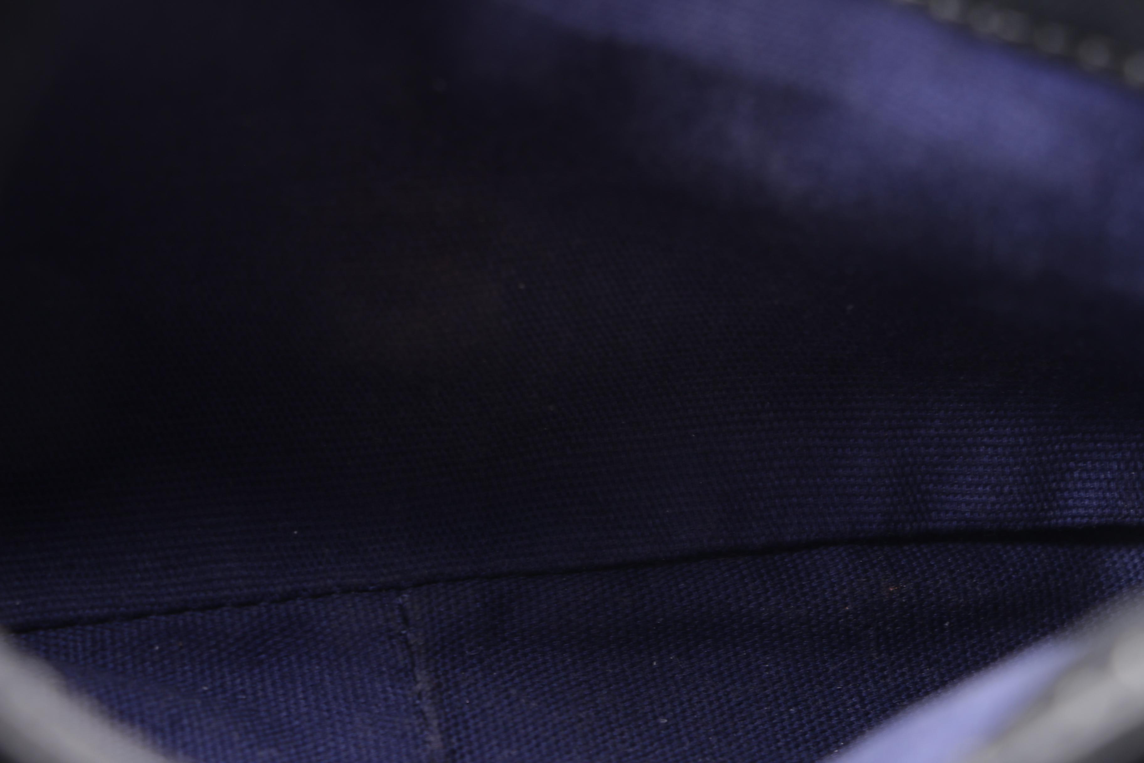 Tory Burch Robinson Black Saffiano Leather Front Flap Crossbody Bag