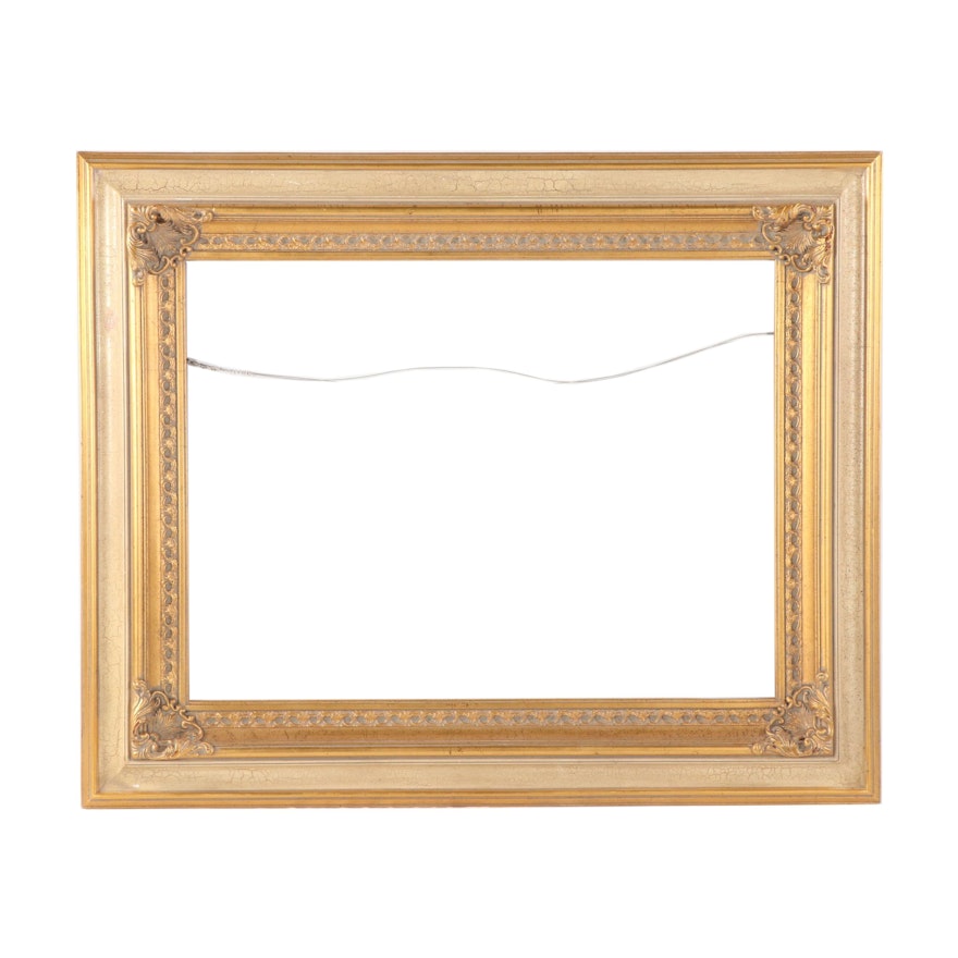 Rococo Style Giltwood Rectangular Frame, Late 20th Century