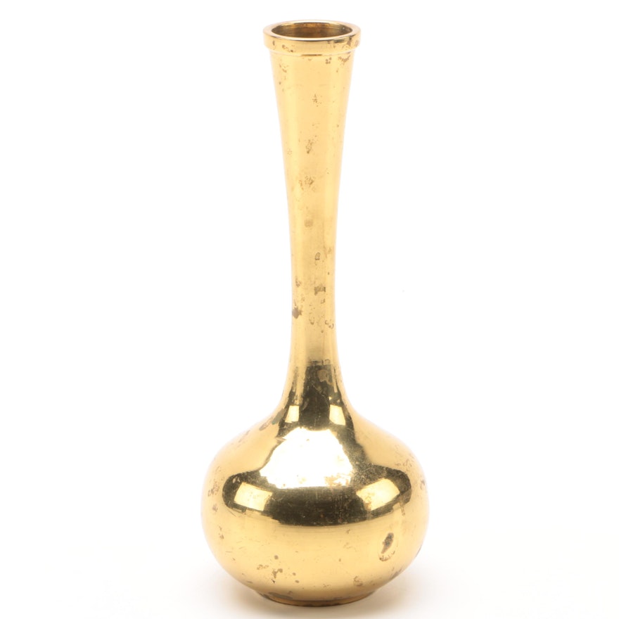 Brass Bud Vase