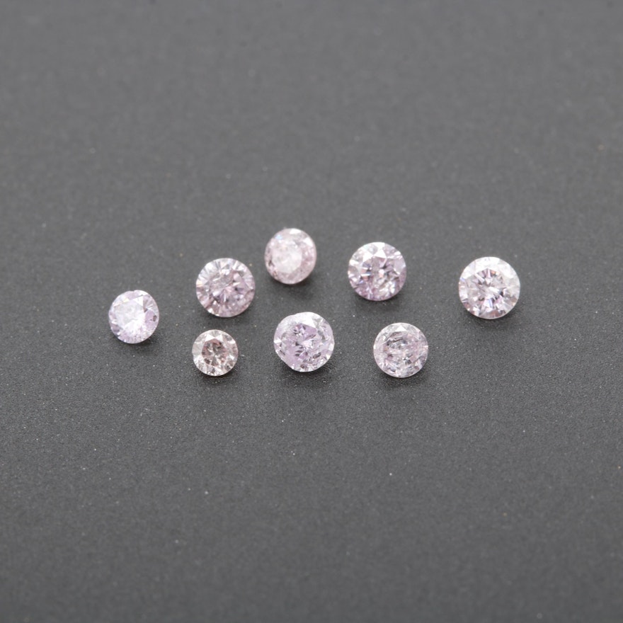 Loose 0.34 CTW Diamond Gemstones