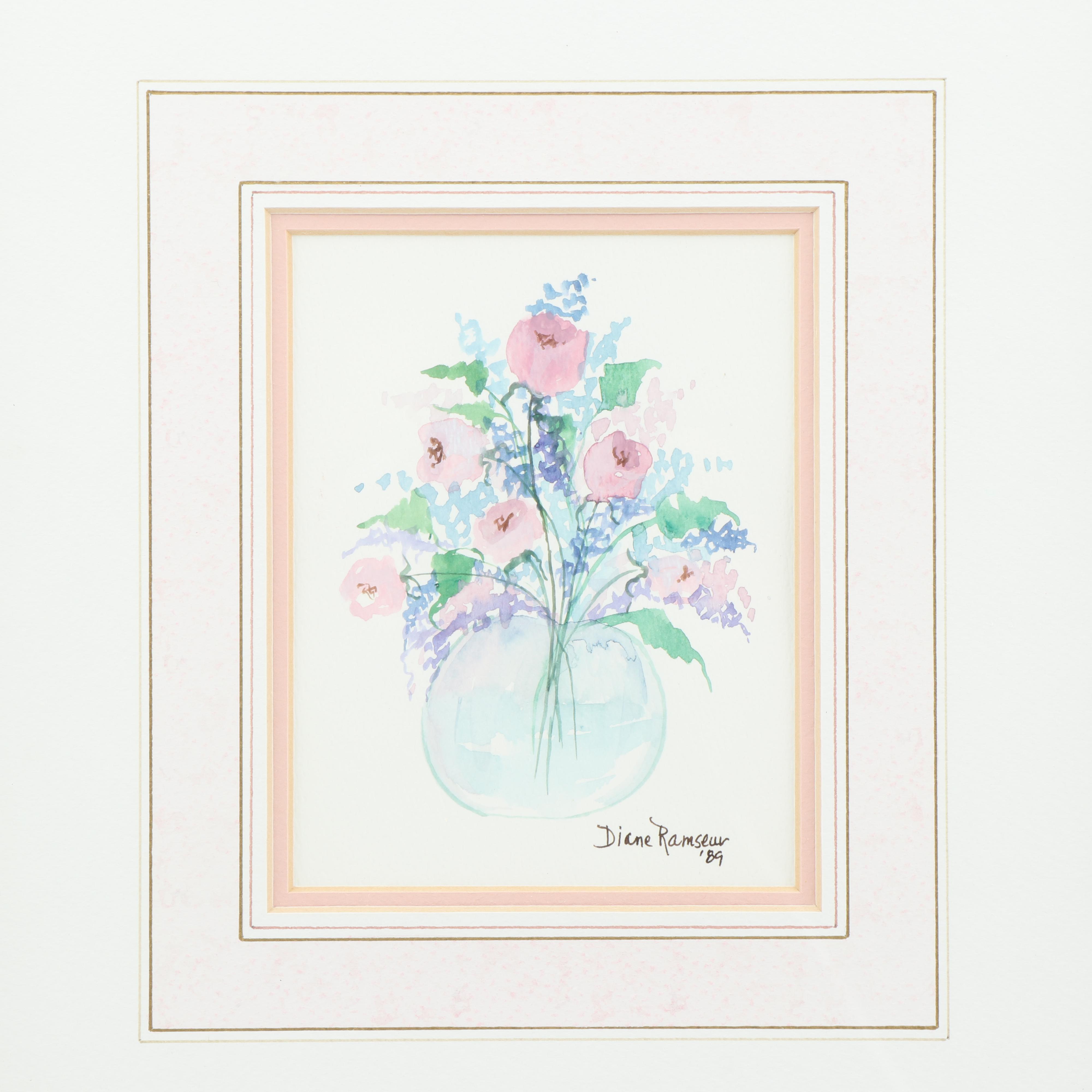 Diane Ramseur Still Life Watercolor Painting