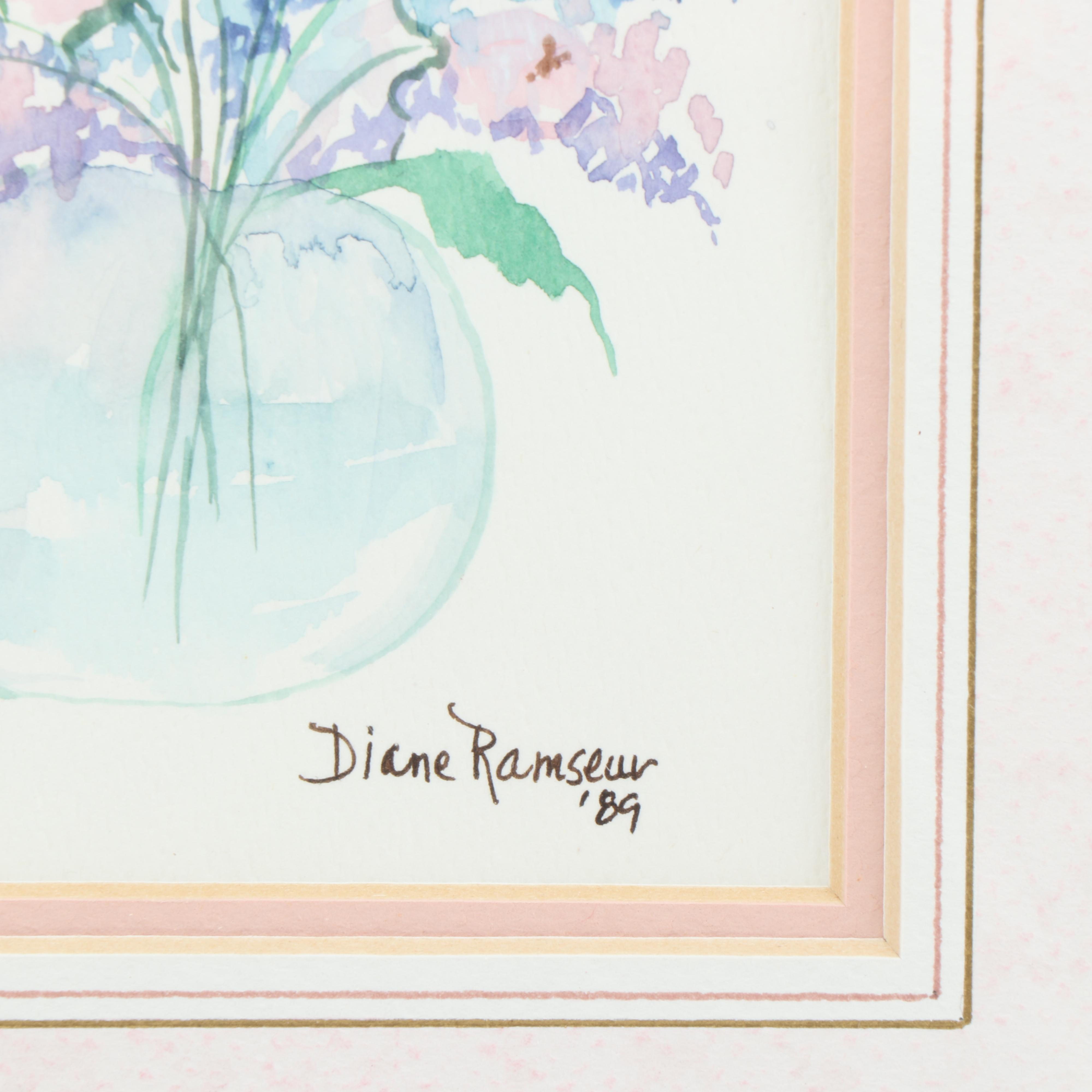 Diane Ramseur Still Life Watercolor Painting