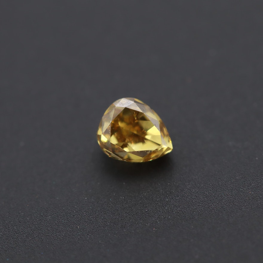 Loose 0.37 CT Diamond