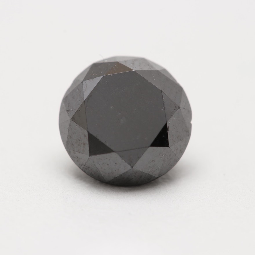 Loose 2.18 CT Black Diamond