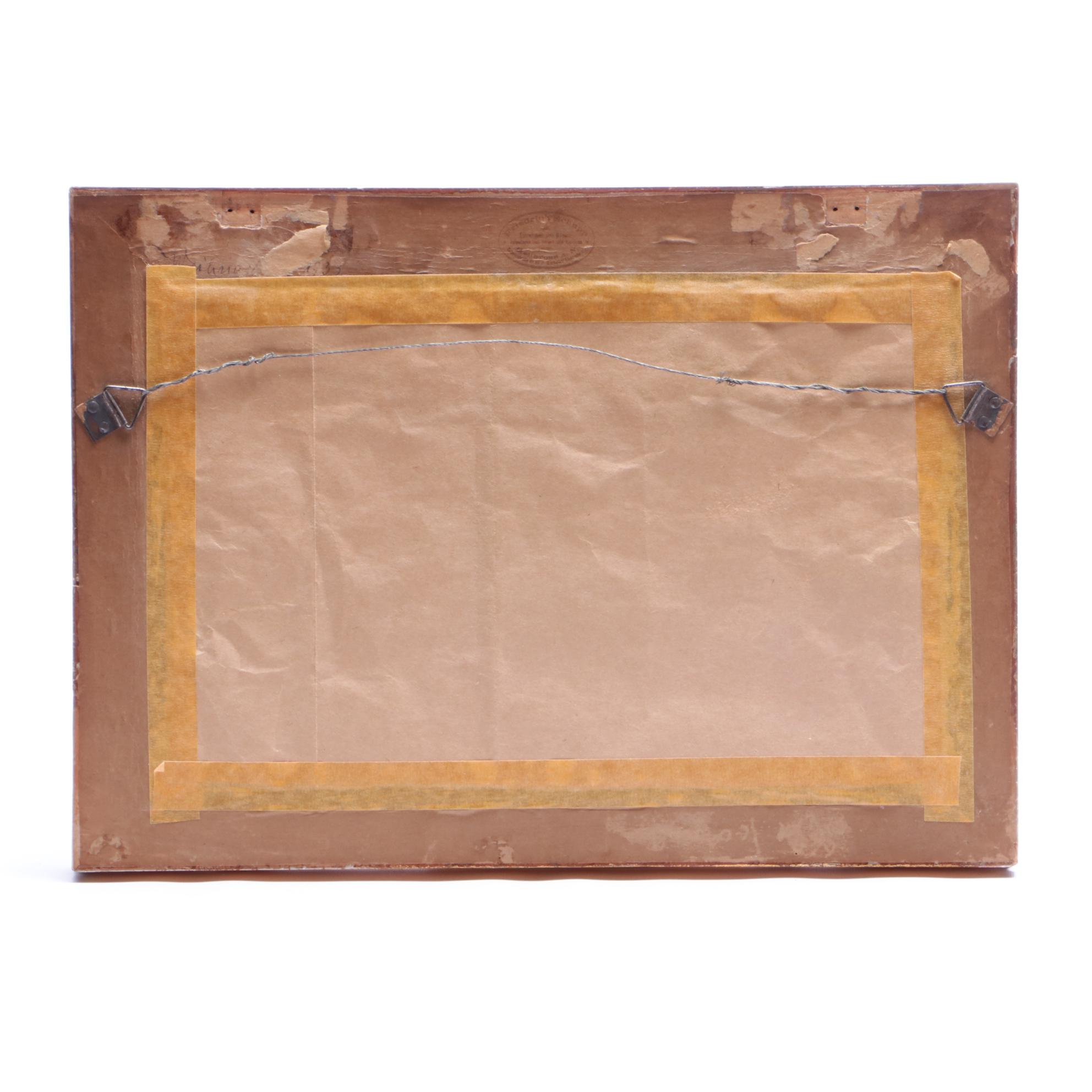 Alfred Kapp 1933 Floral Still Life Oil Painting