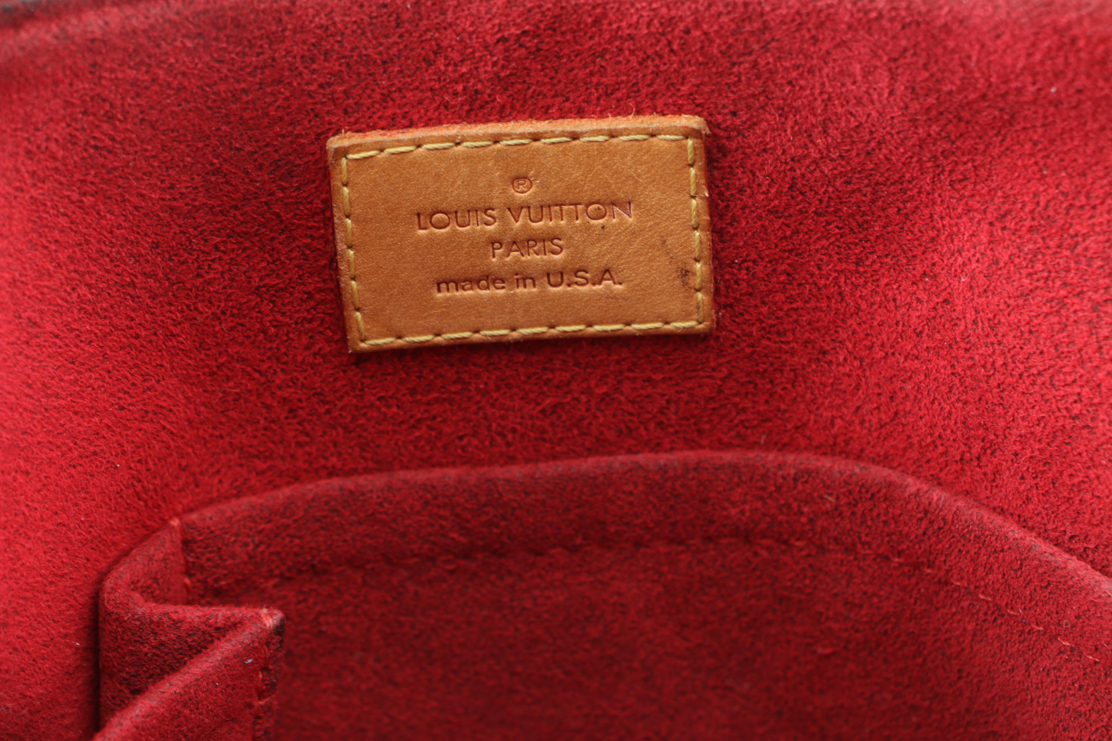 2004 Louis Vuitton Monogram Canvas Sac Coussin GM Shoulder Bag