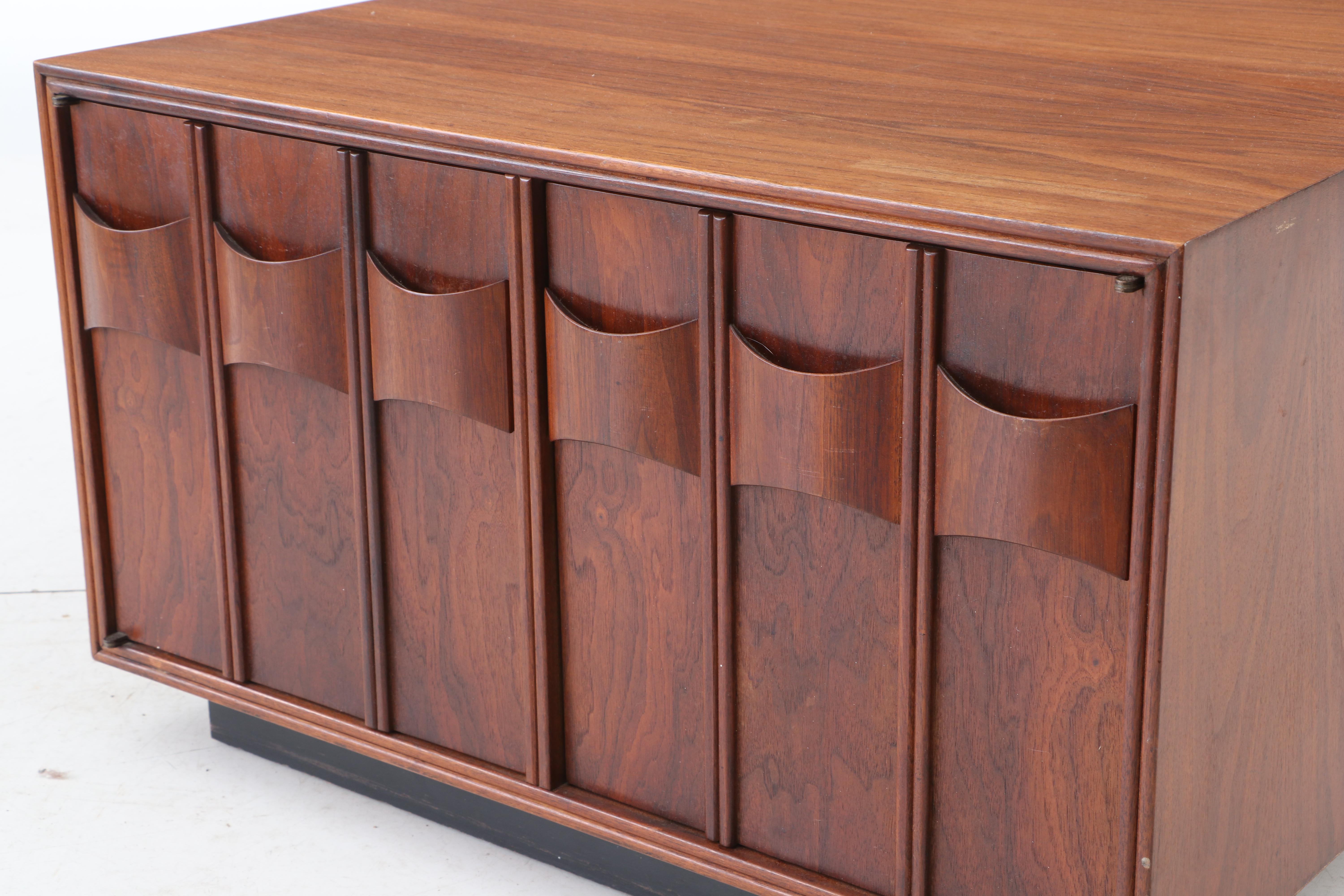 Mid Century Modern Walnut Coffee Table by Otmar Furniture