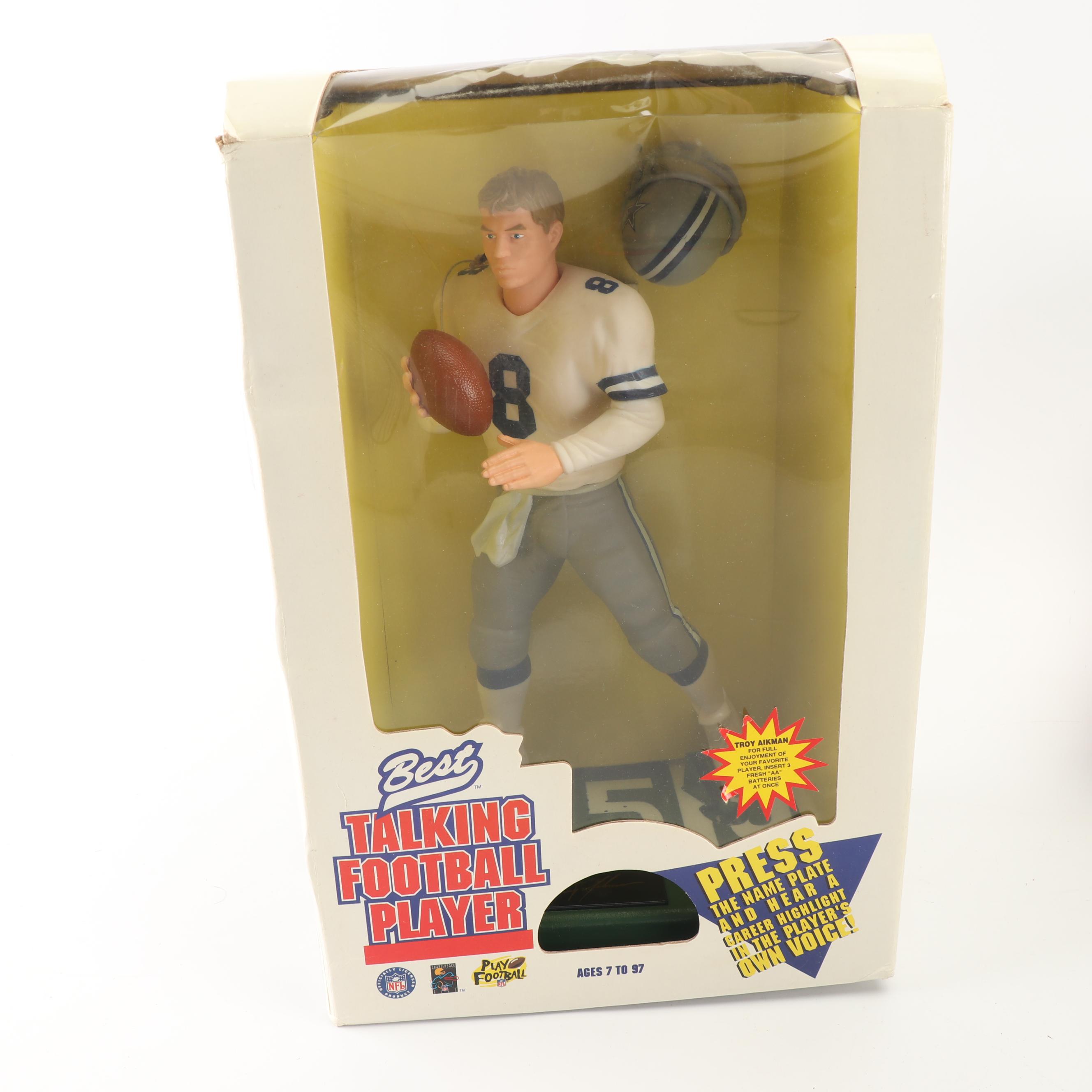 Dallas Cowboys Theme Plush Toys, Mr. Potato Head and Troy Aikman Figure