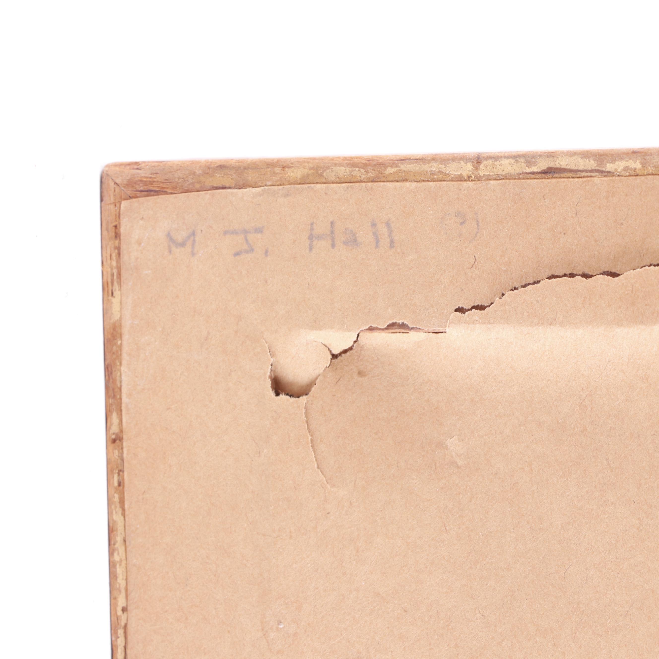 1833 Temperance Themed Cross-Stitch Sampler