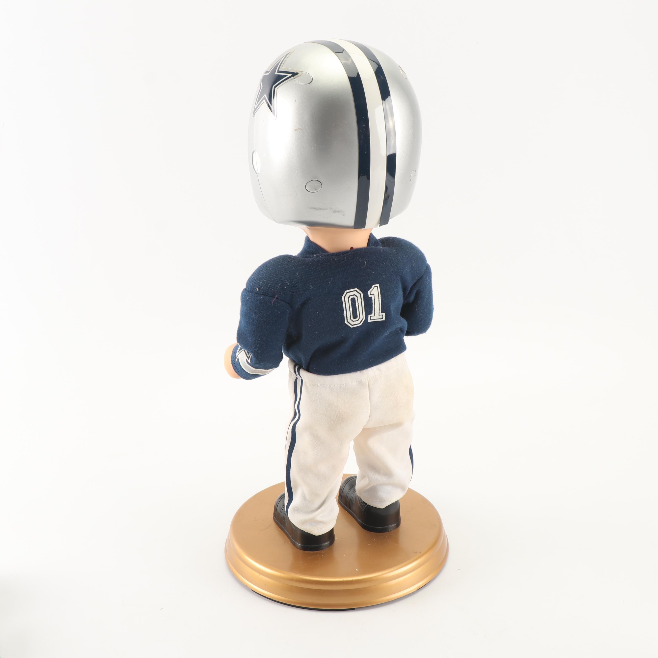 Dallas Cowboys Bobbleheads Including Tony Romo and Jason Witten