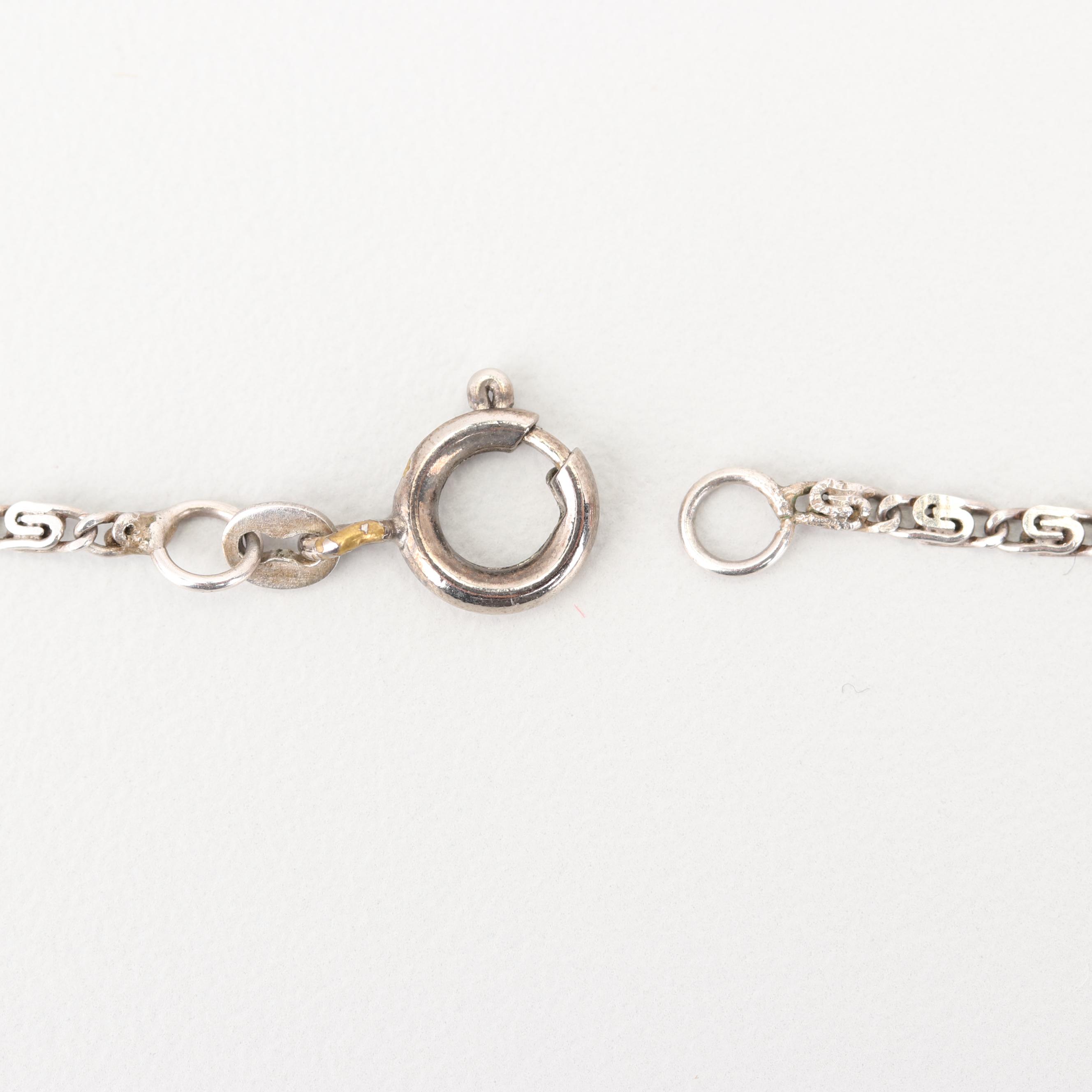 Judith Ripka Gold Wash Sterling Silver Cubic Zirconia Heart Pendant Necklace