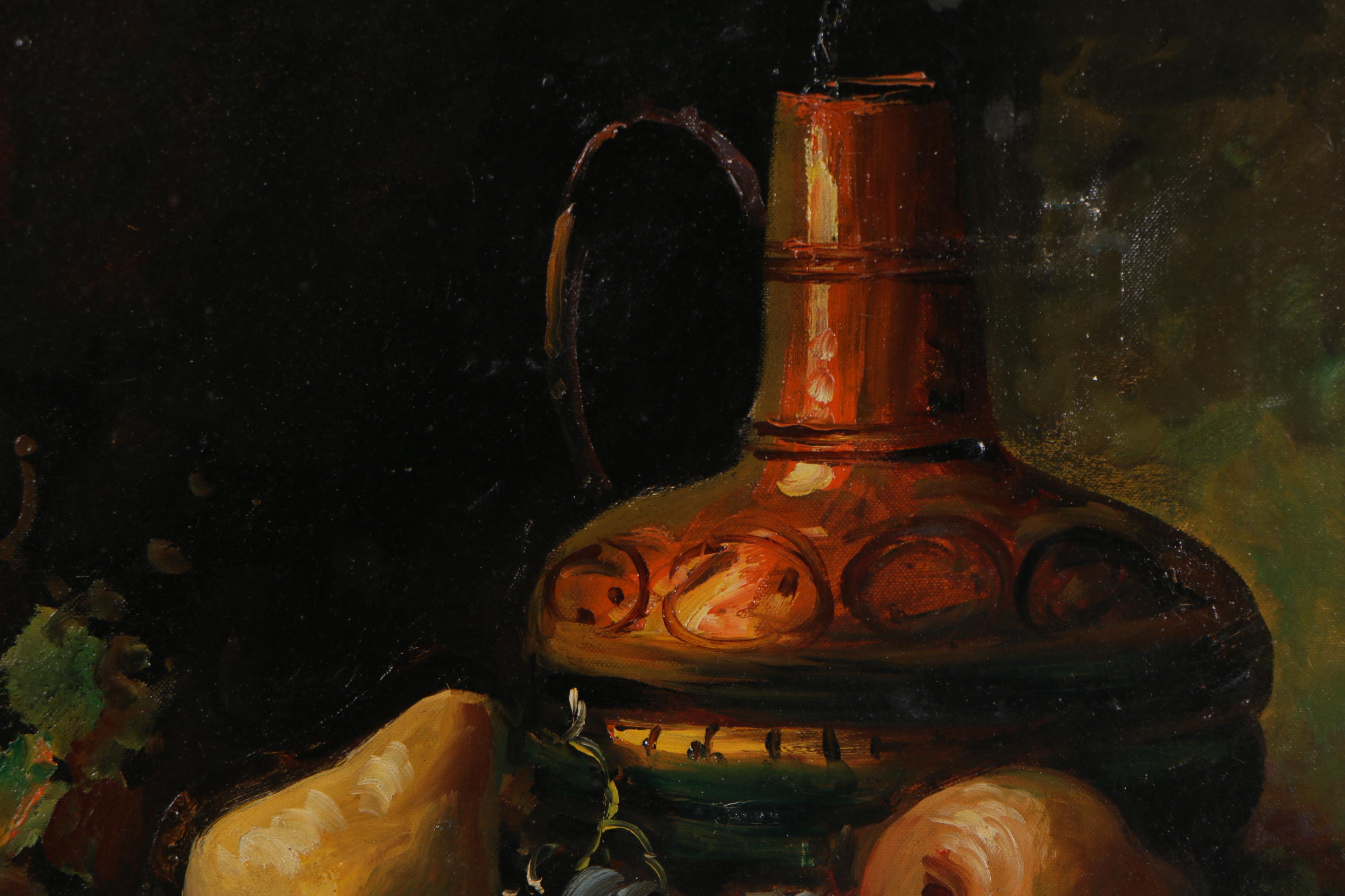 G. Di Bello Still Life Oil Painting