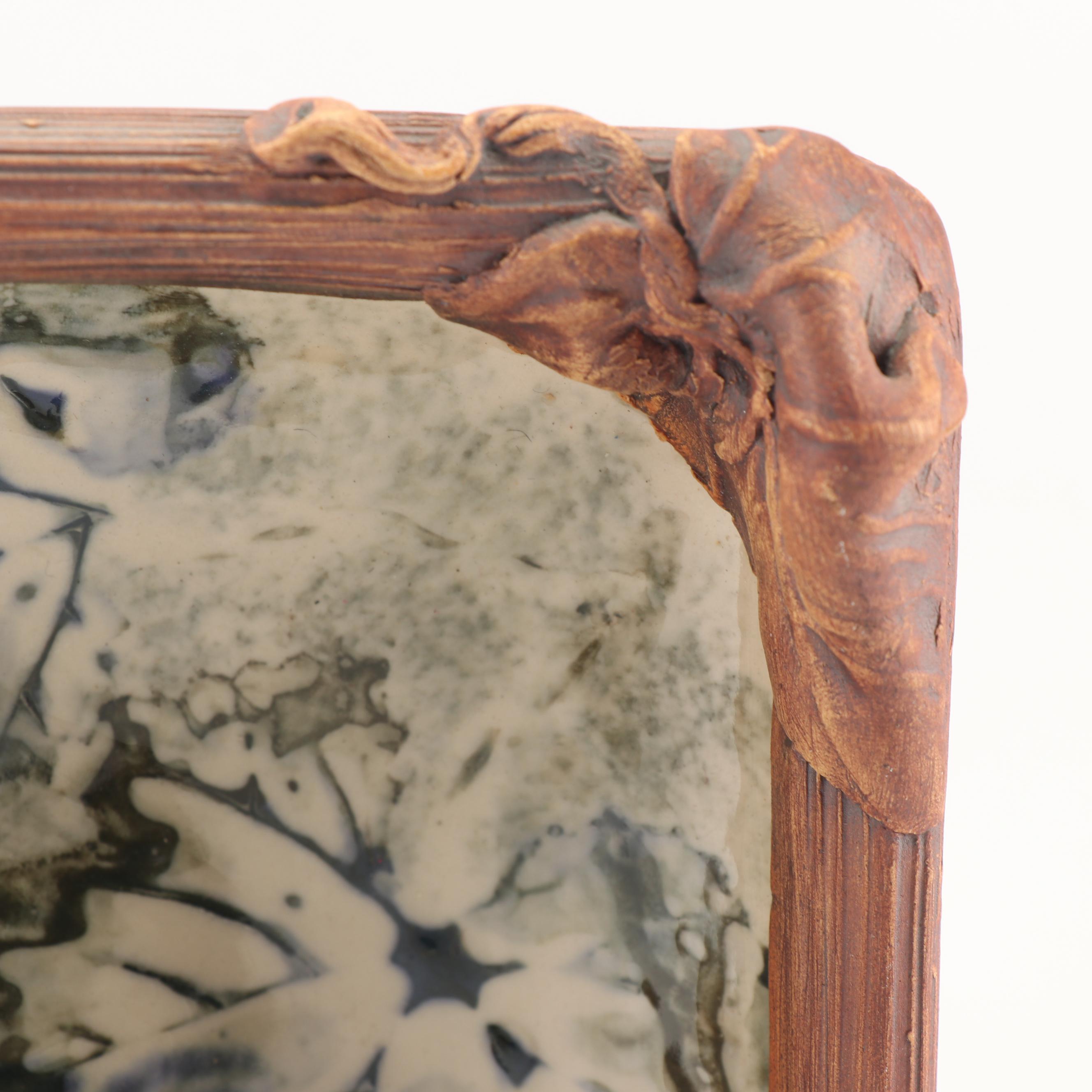 Terrafirma Art Pottery Bowl with Stand