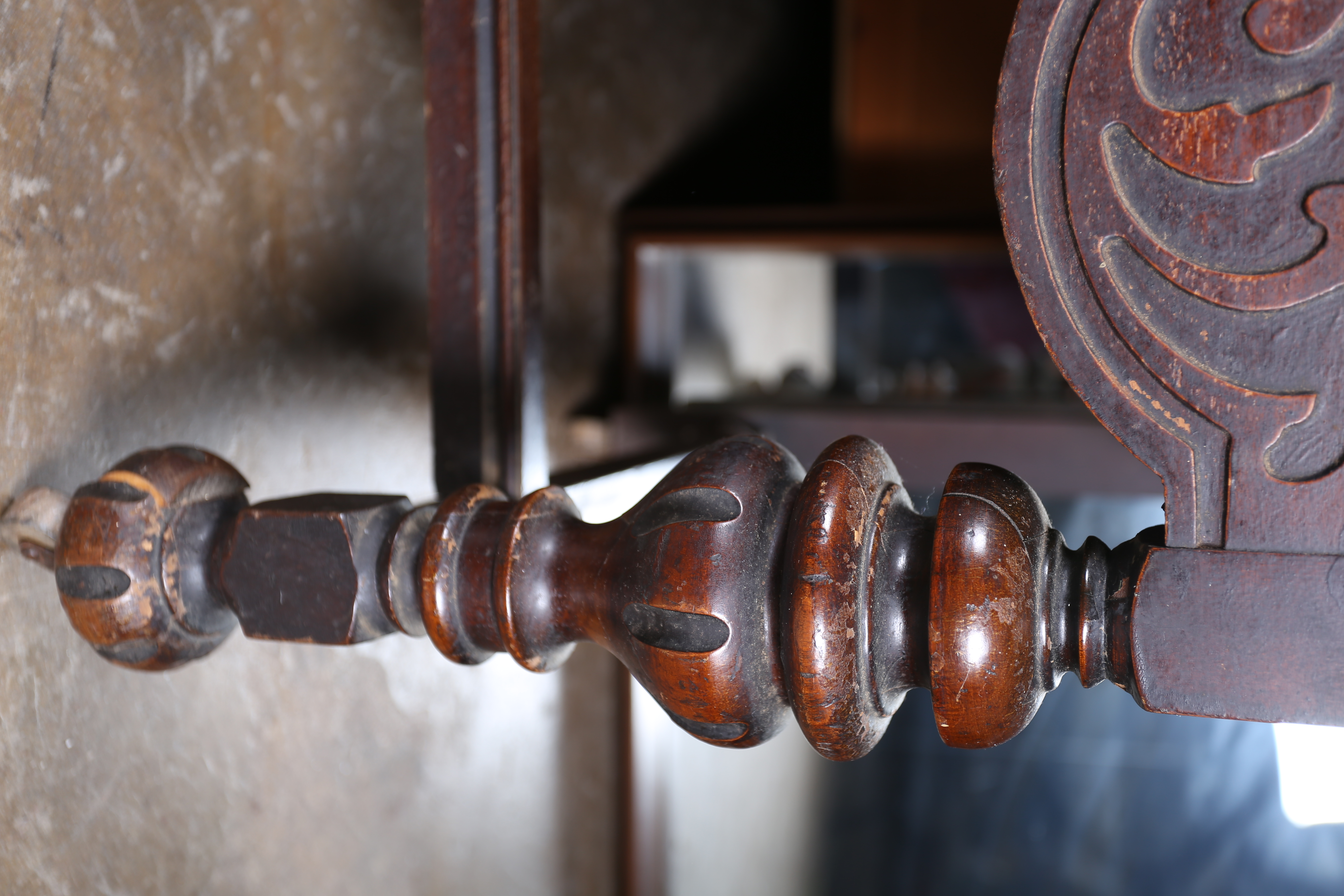 Jacobean Revival Style Walnut Buffet, Early 20th Century