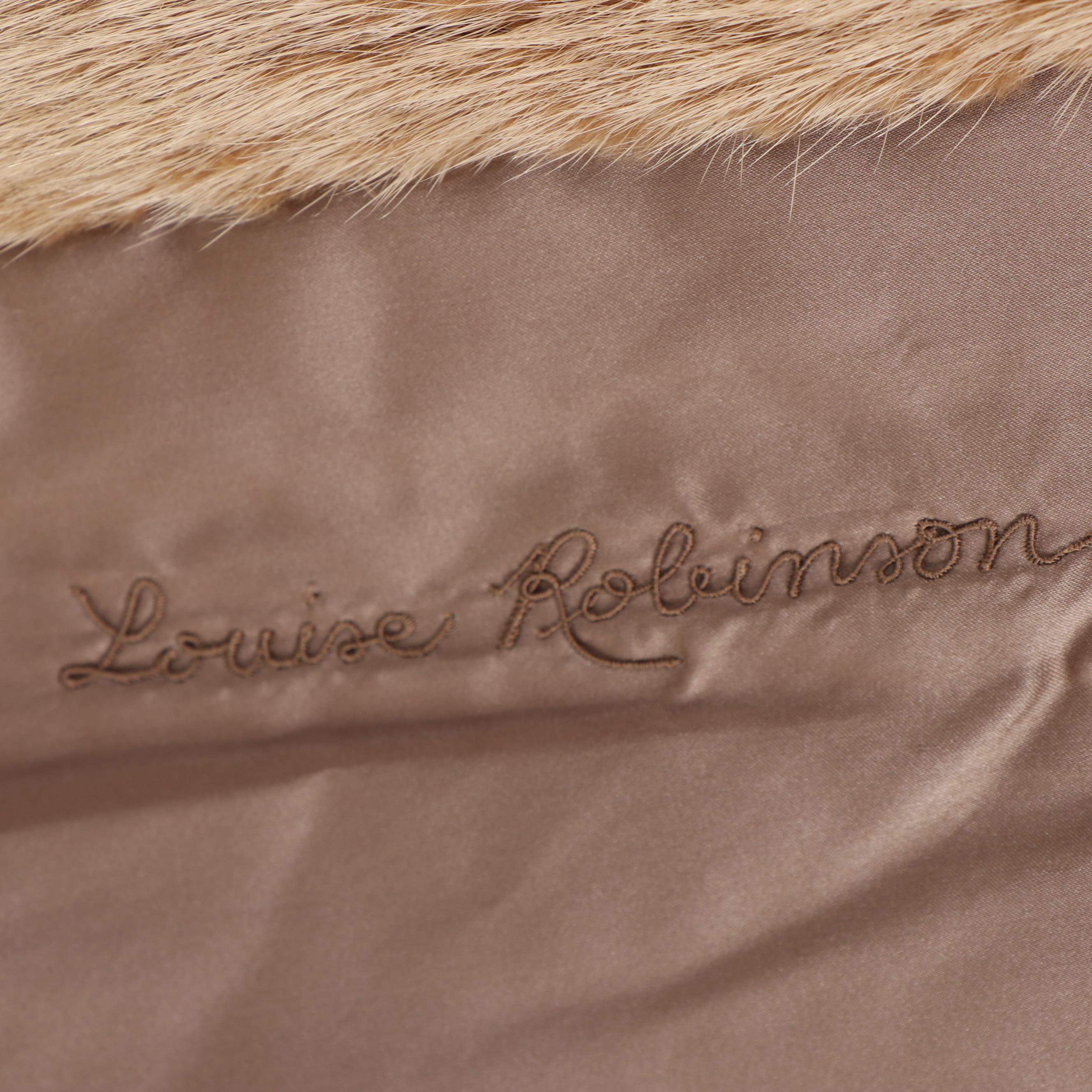 Women's Vintage Neiman Marcus Blonde Beaver Fur Coat