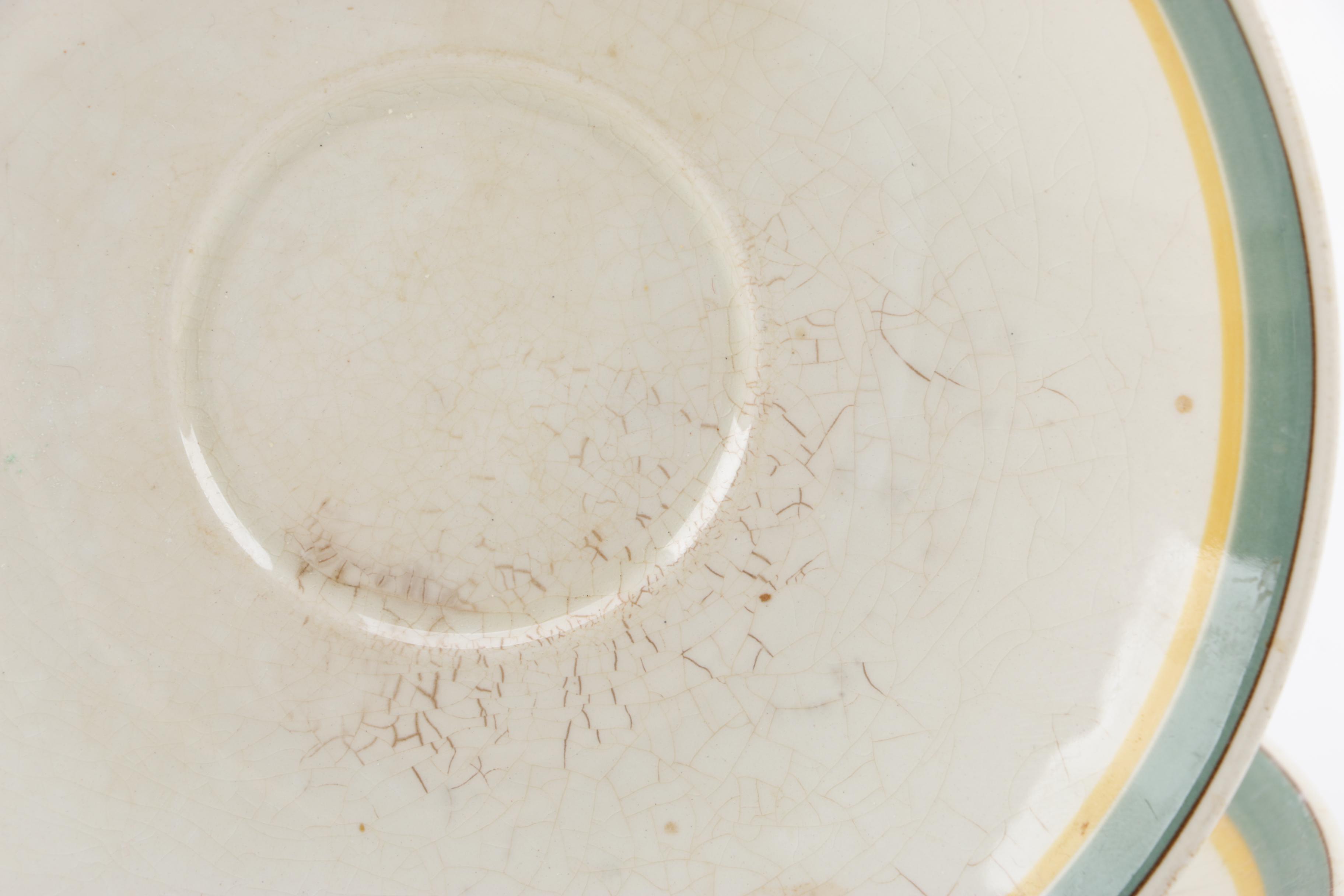 Royal Copenhagen Aluminia "Valdemar" Earthenware Dinnerware, 1934