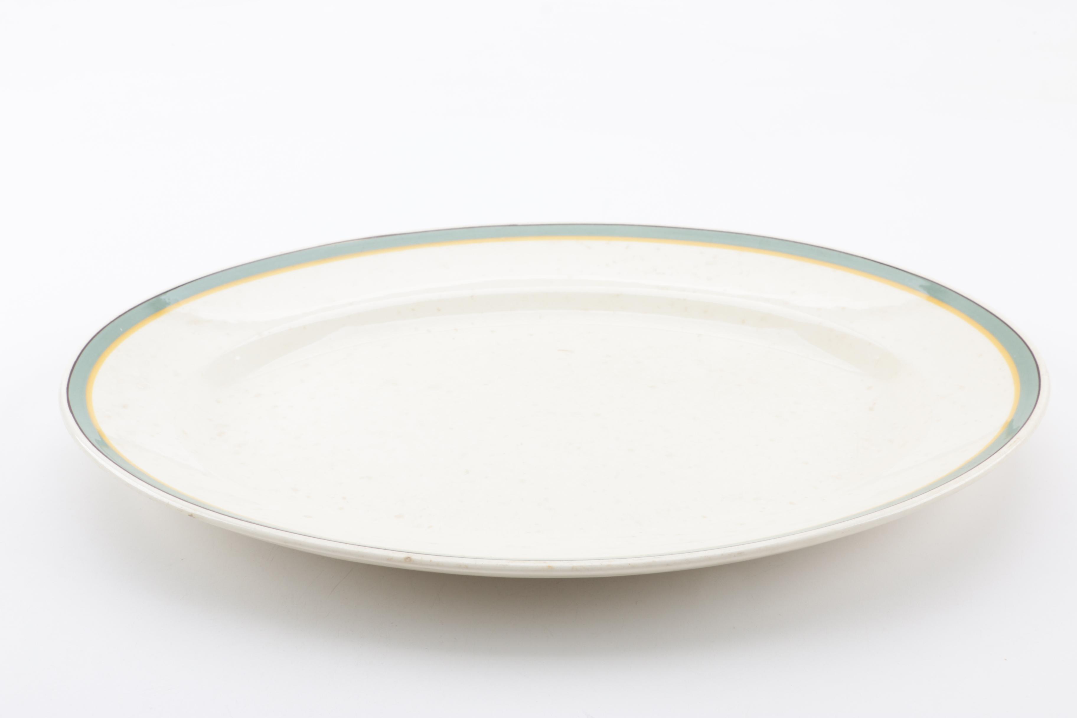 Royal Copenhagen Aluminia "Valdemar" Earthenware Dinnerware, 1934