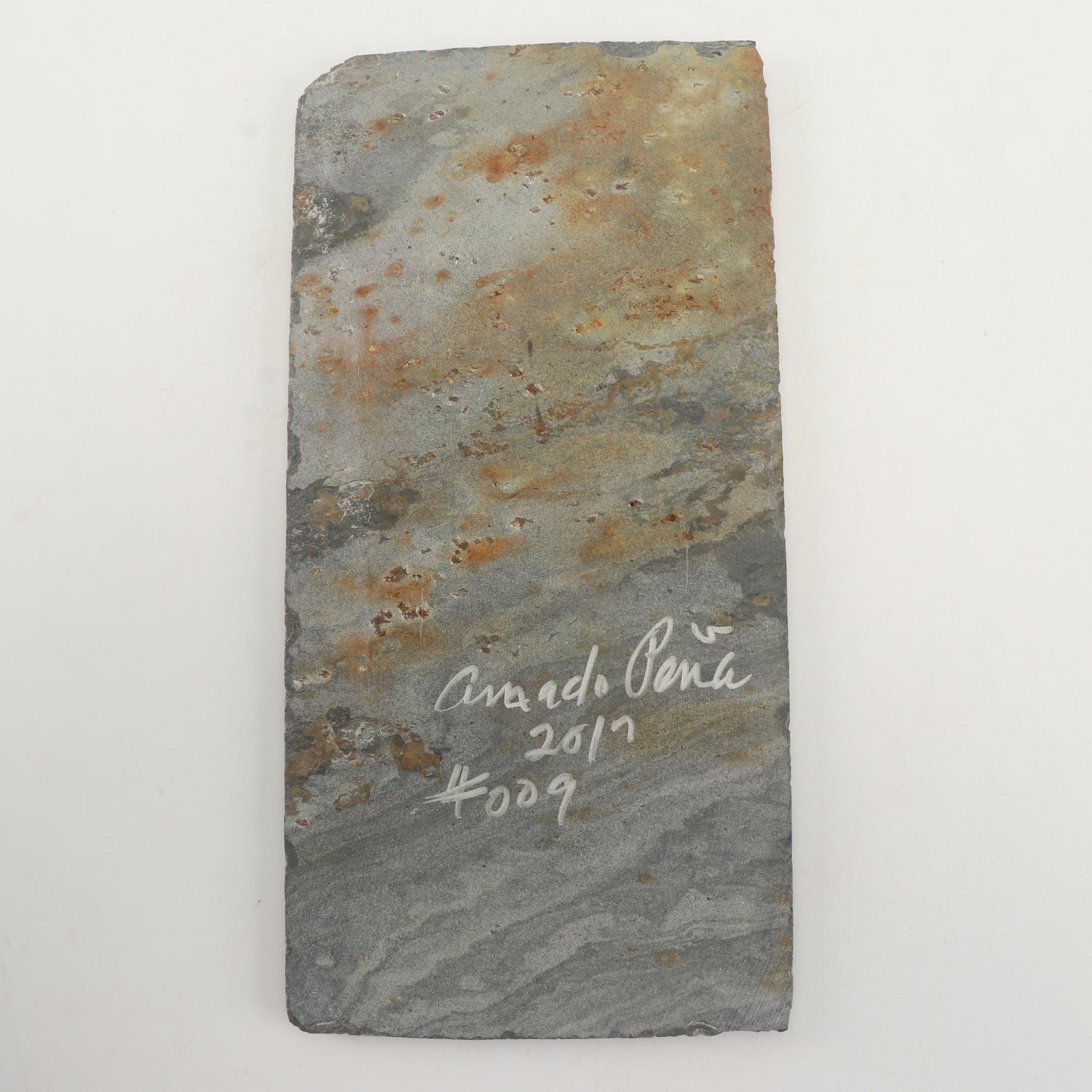 Amado Peña Giclée on Slate with T-Shirt