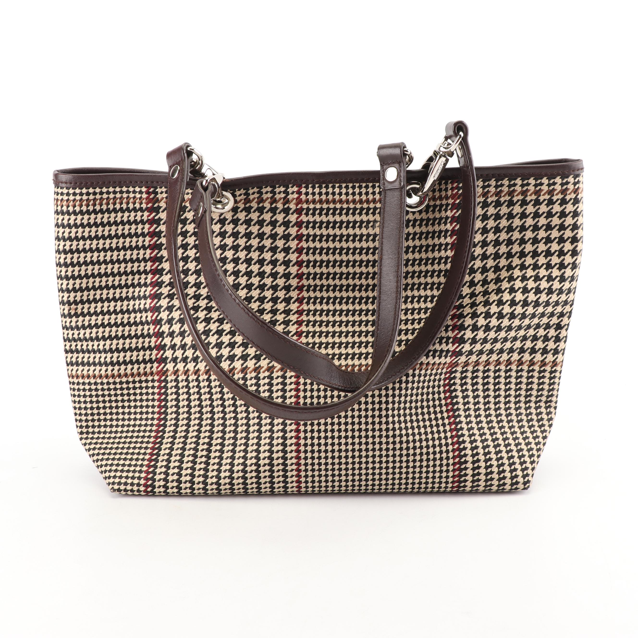 Lauren Ralph Lauren Houndstooth Handbag