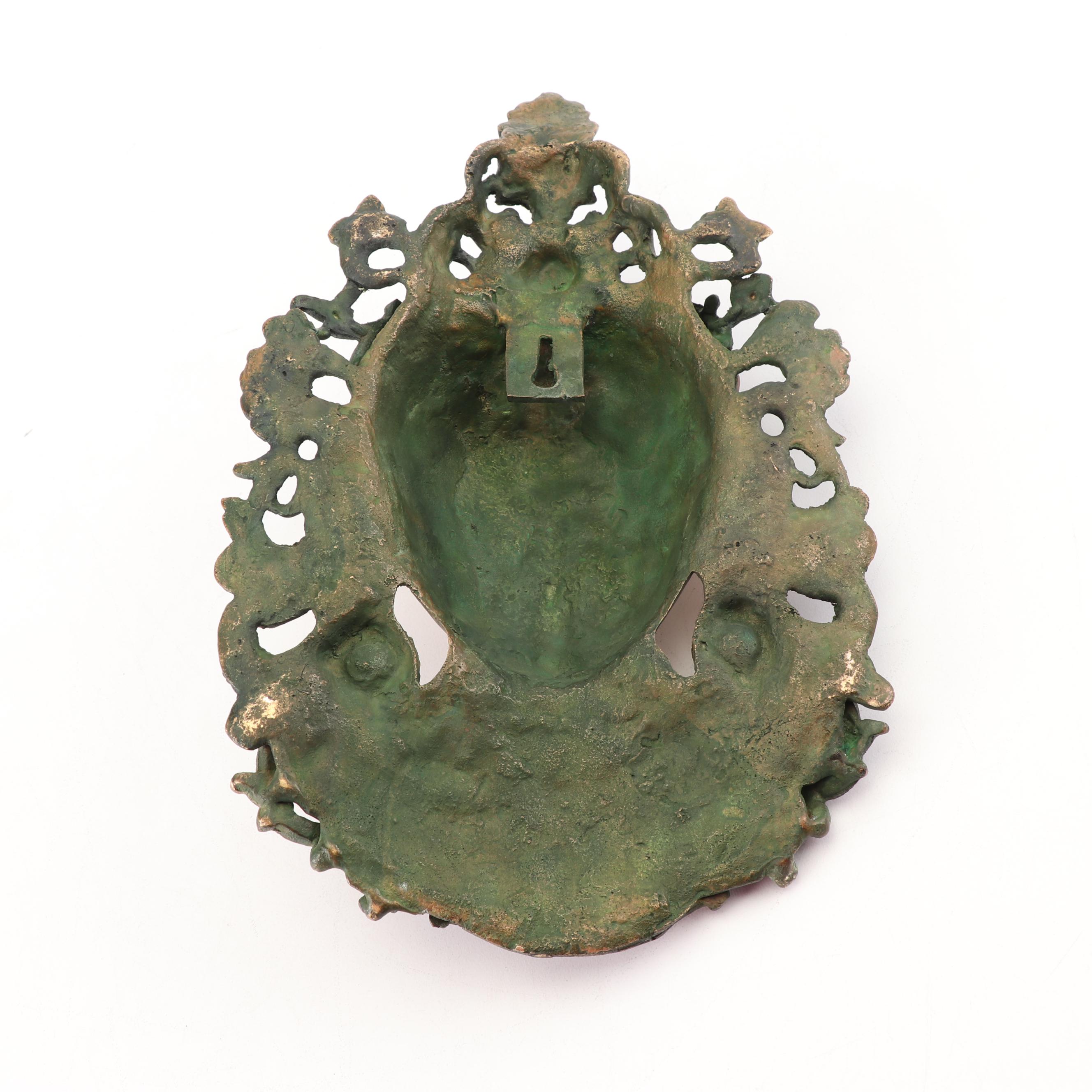 Cast Metal Tārā Buddha Wall Hanging