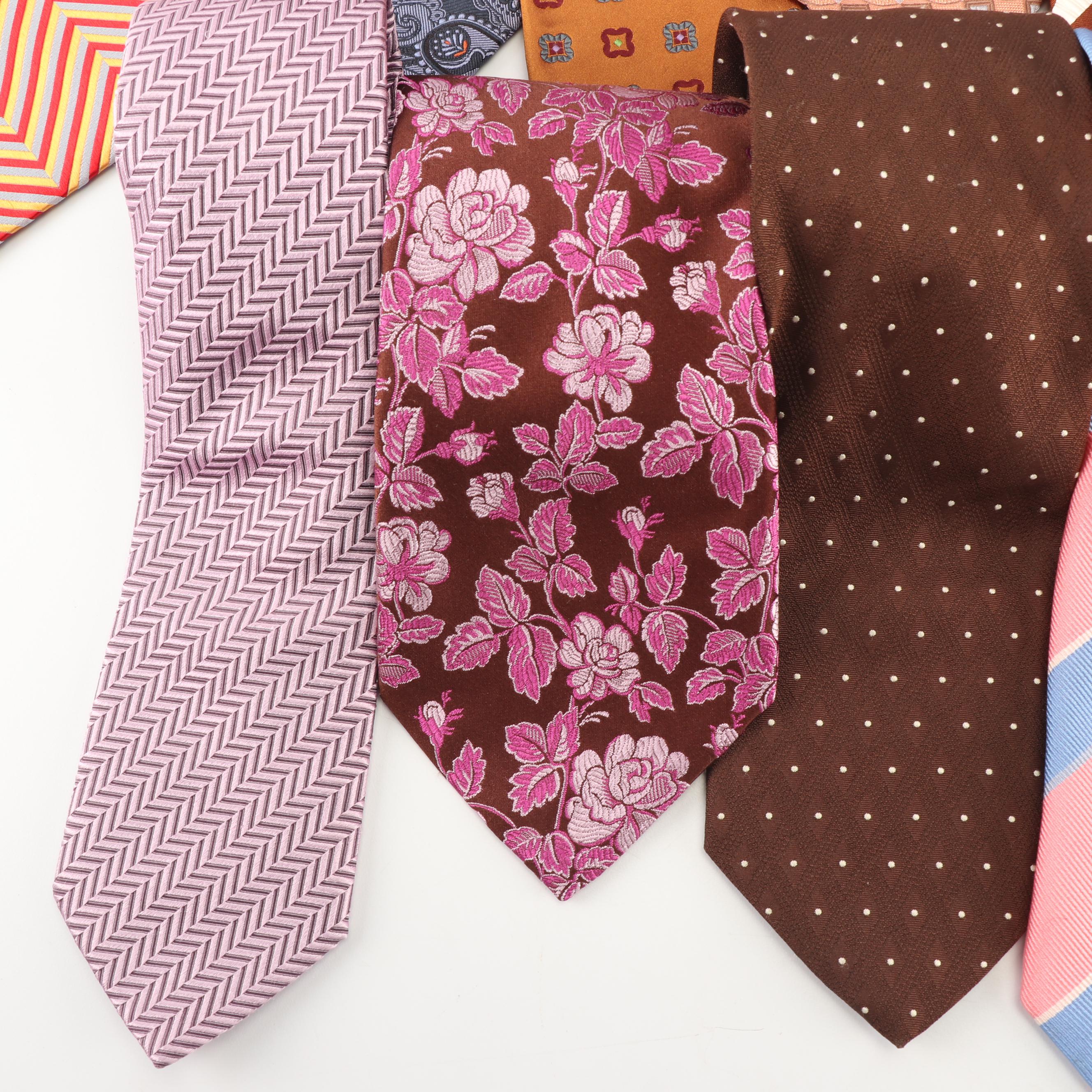 Designer Neckties including Paul Smith, Ermenegildo Zegna and Canali