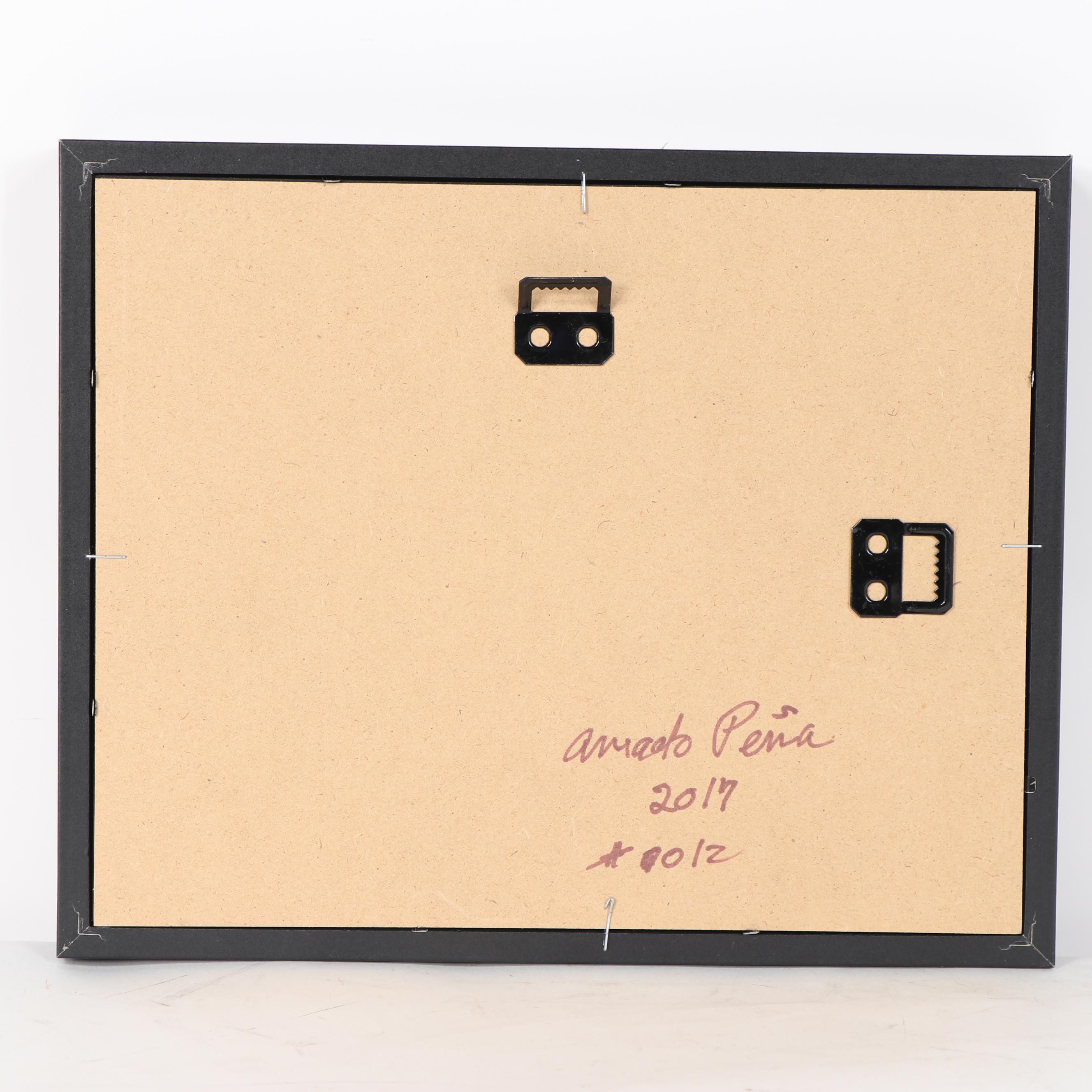 Digital Print after Amado Peña