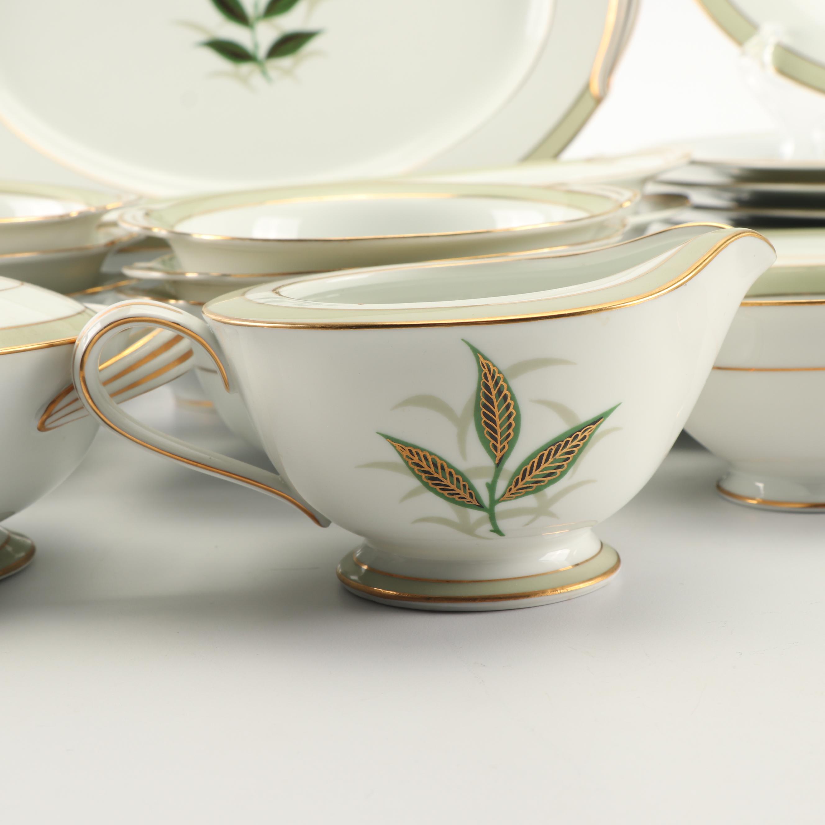 Noritake "Greenbay" Porcelain Dinnerware, 1953-60