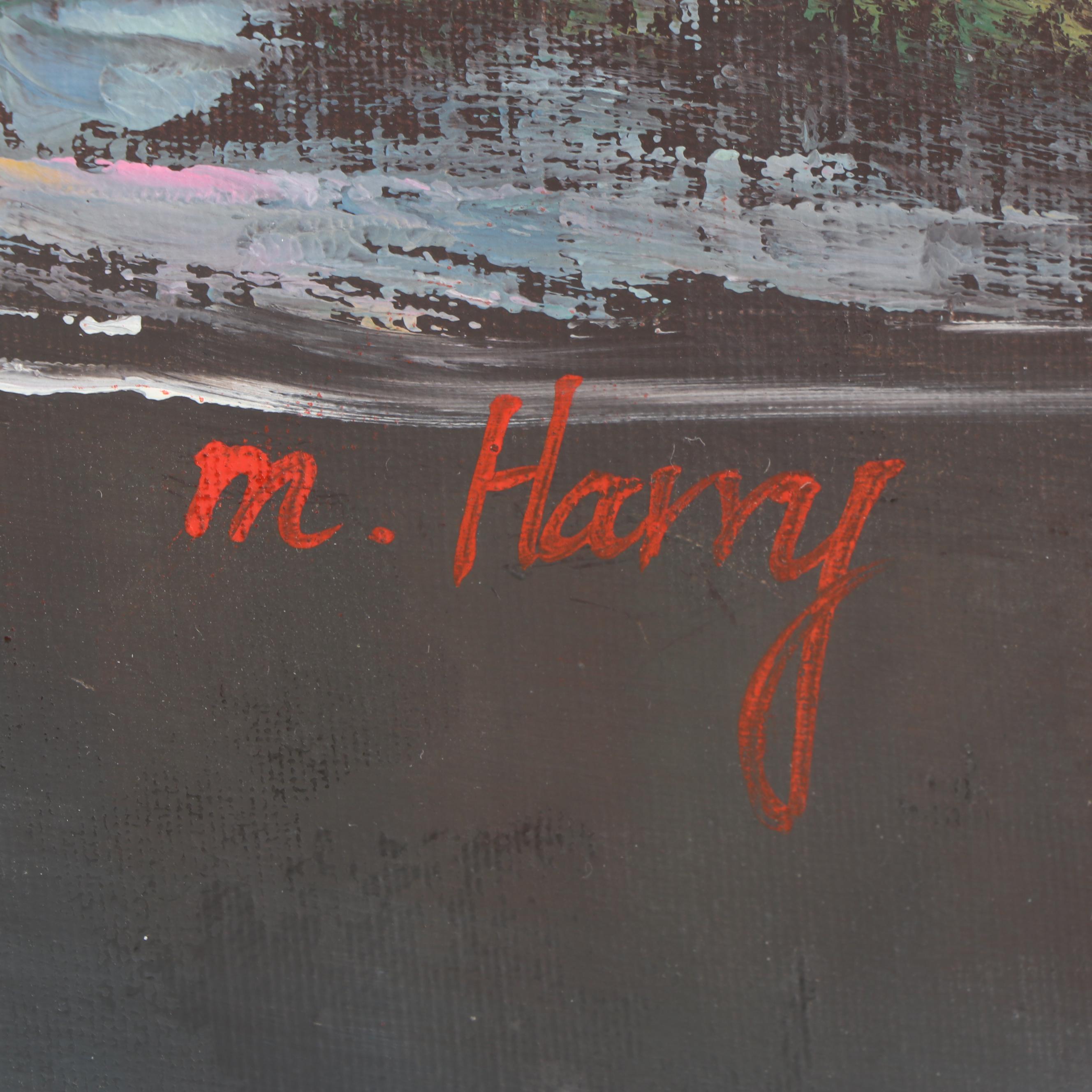 M. Harry Landscape Oil Painting