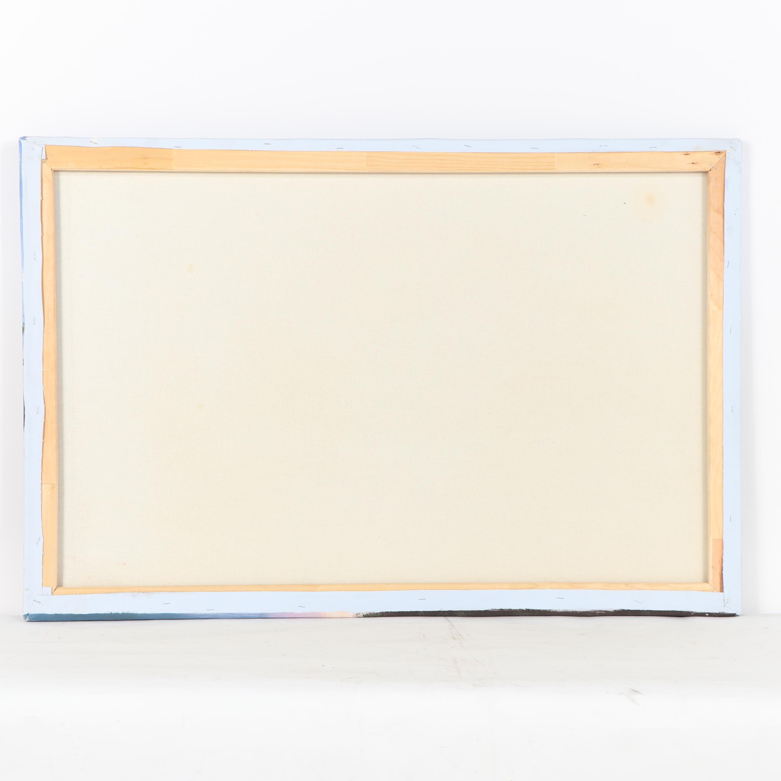 M. Harry Landscape Oil Painting