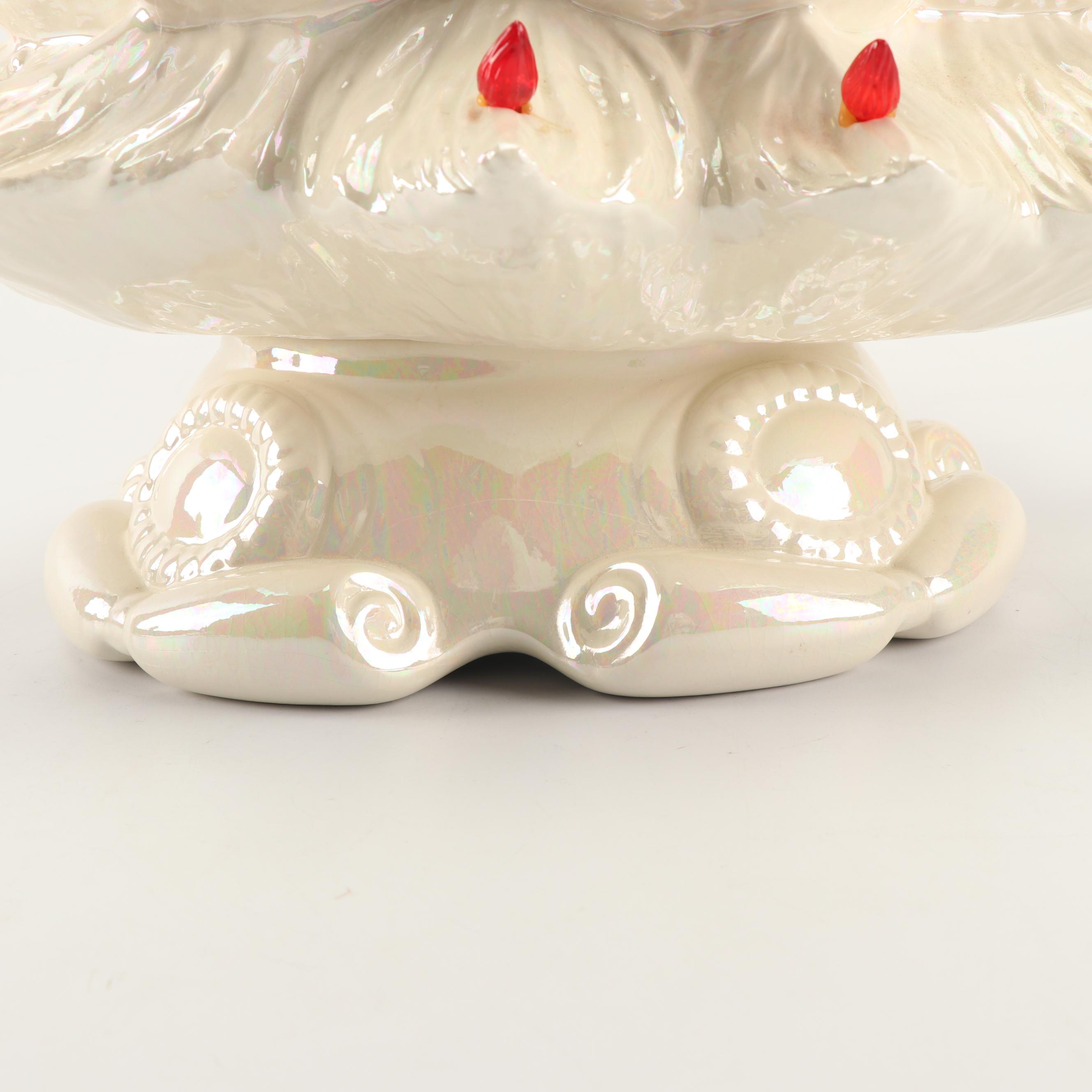 Ceramic Christmas Tree Light