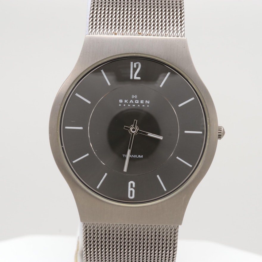 Skagen Titanium Quartz Wristwatch