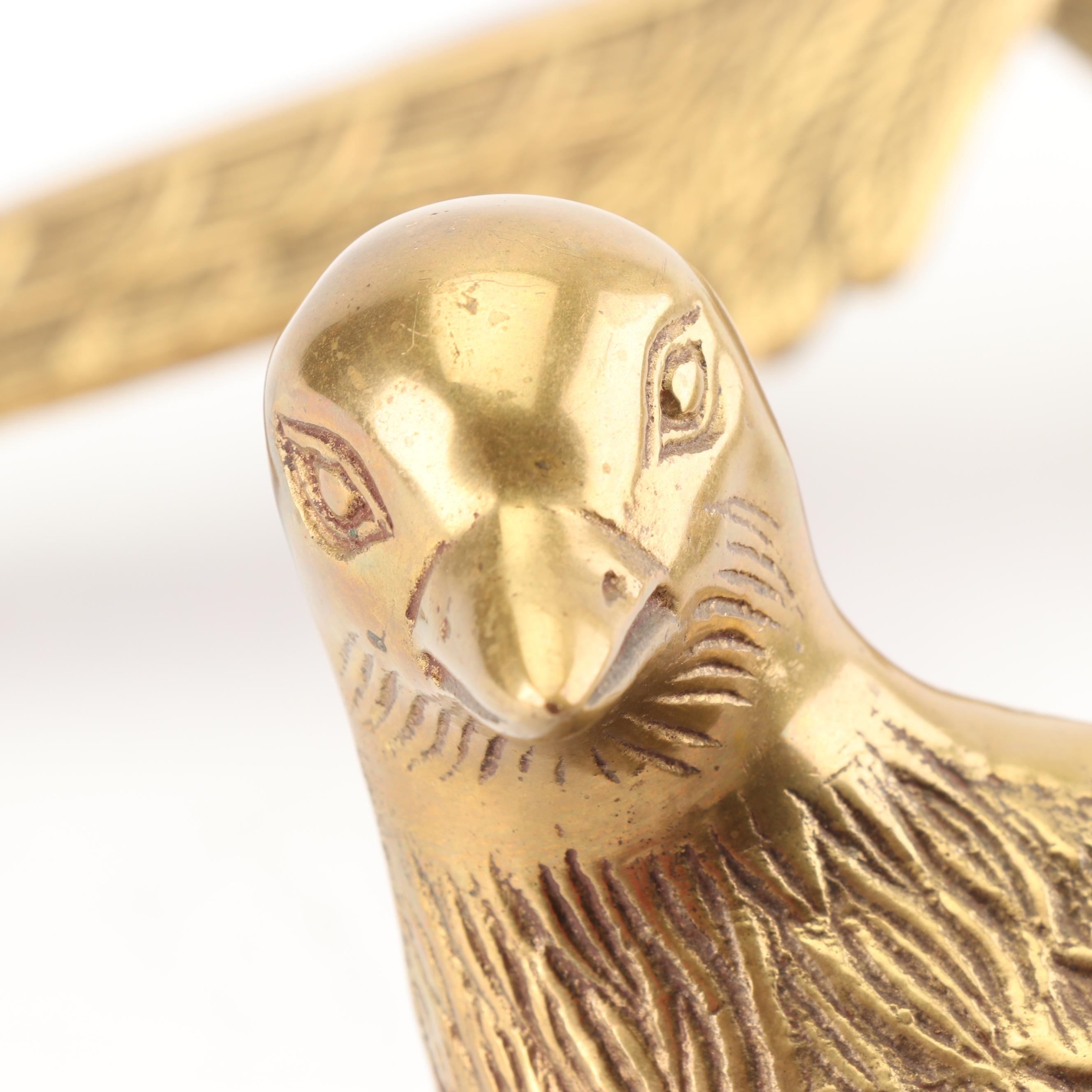 Brass Pheasant Figurines