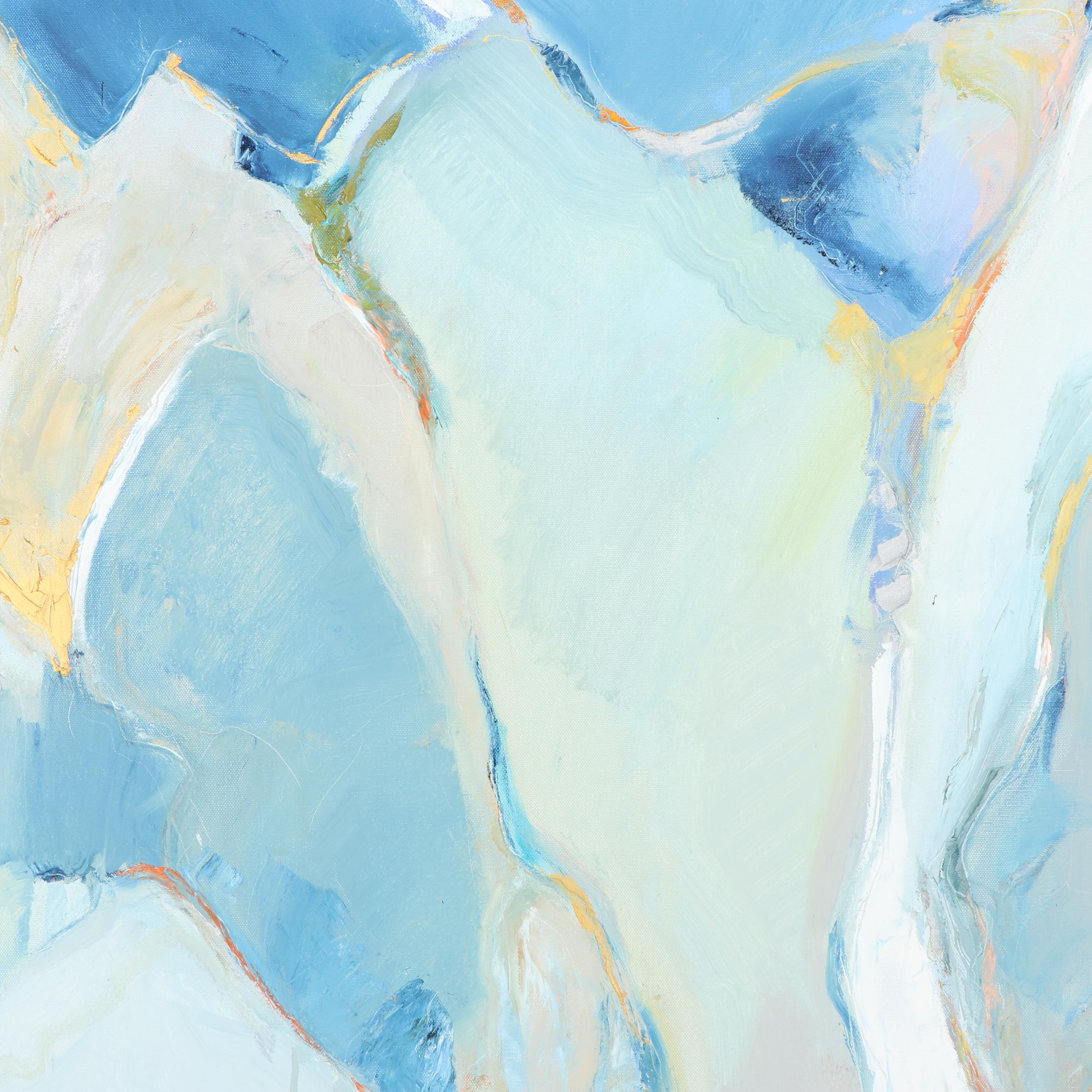 Bruce Martin Abstract Oil Painting