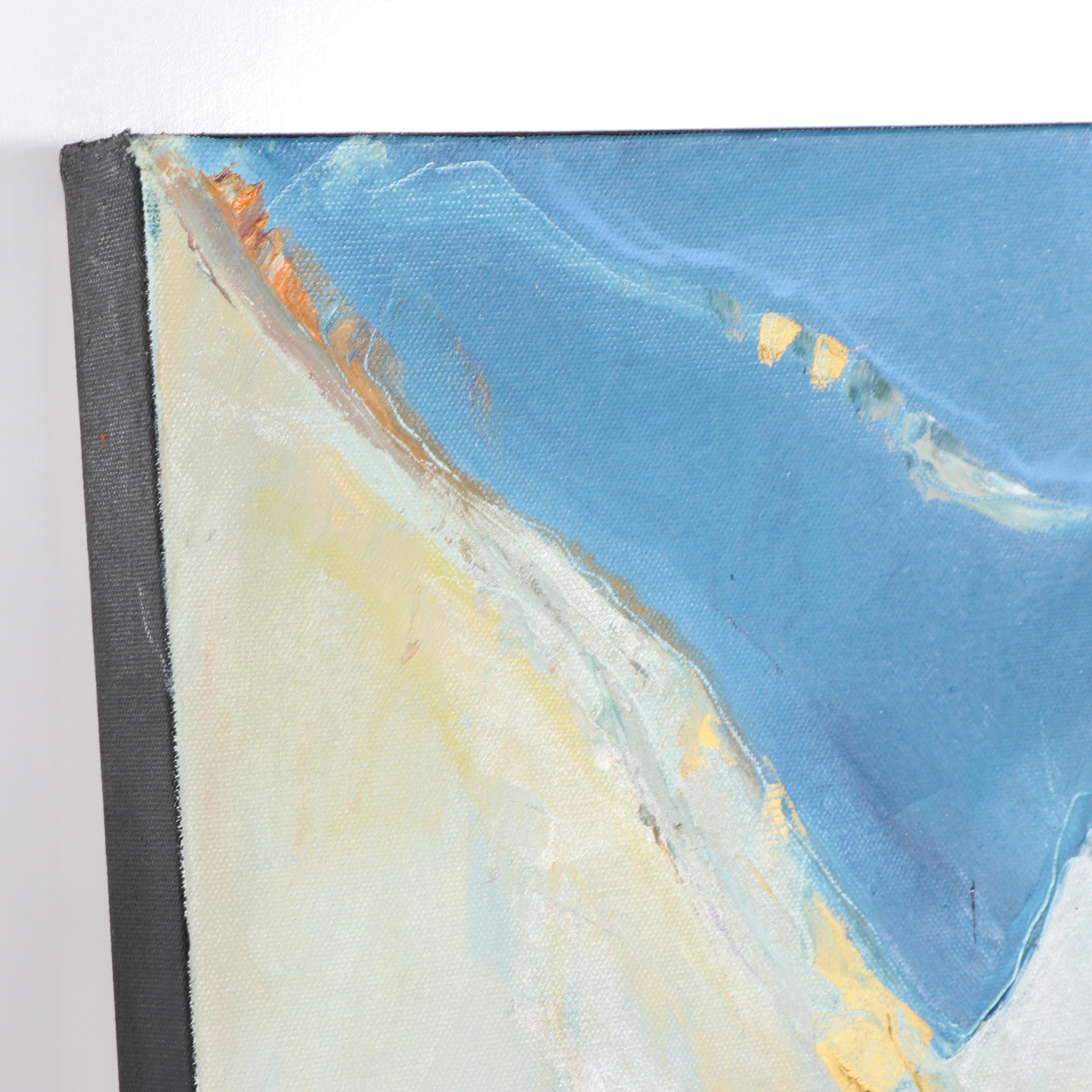 Bruce Martin Abstract Oil Painting