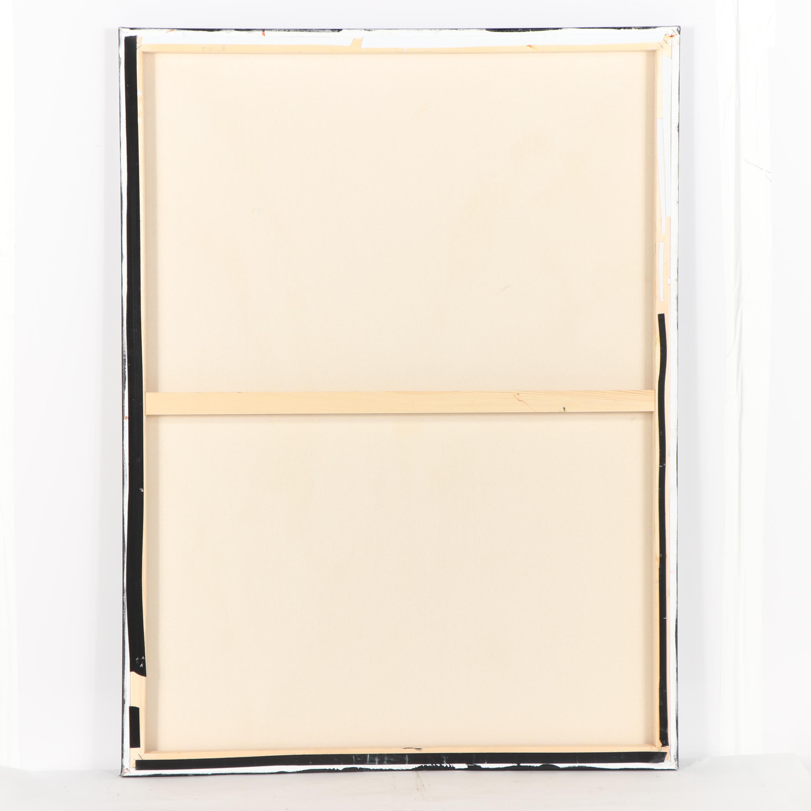 Bruce Martin Abstract Oil Painting