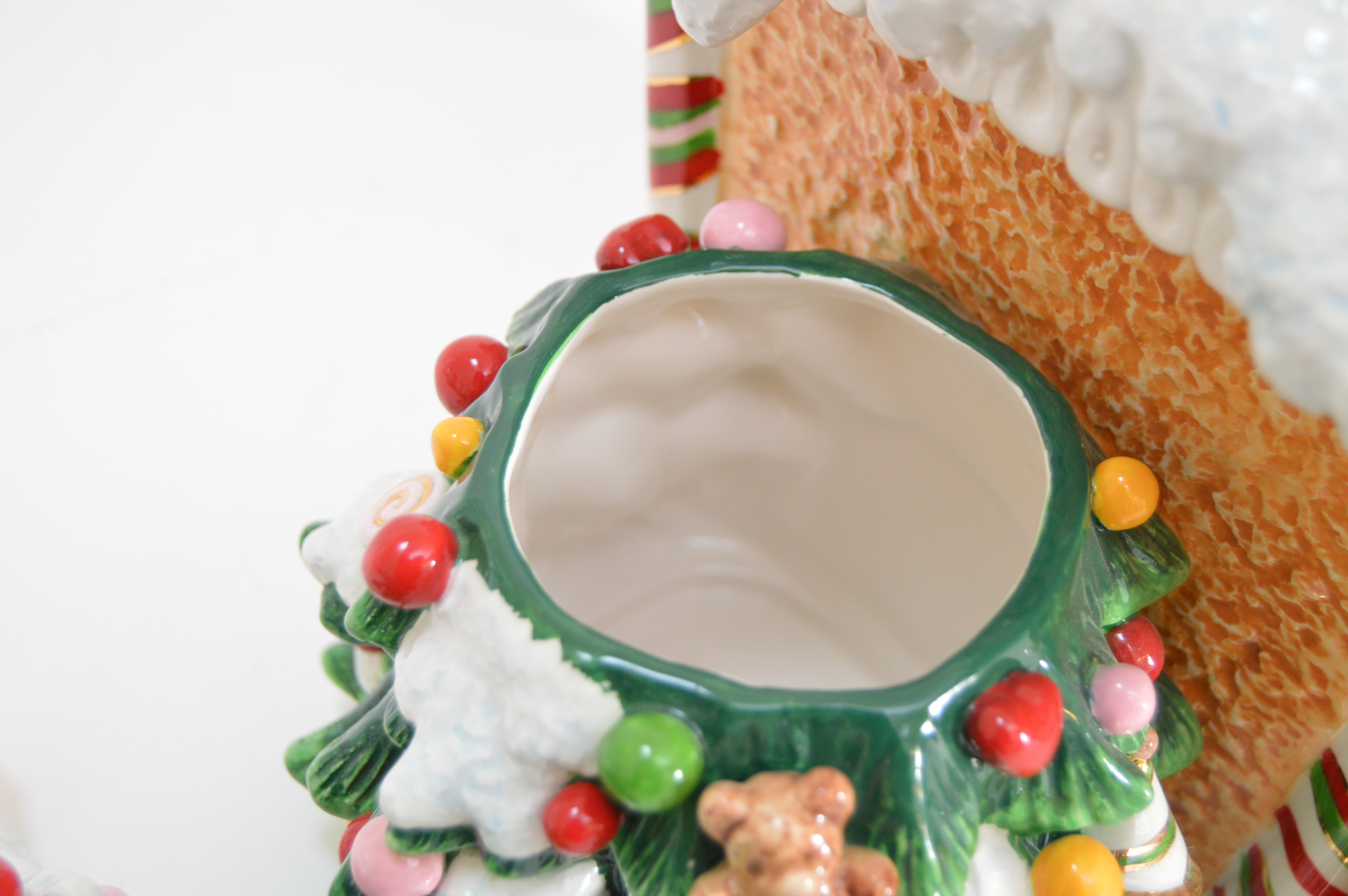 Waterford Holiday Heirloom Gingerbread House Cookie Jar
