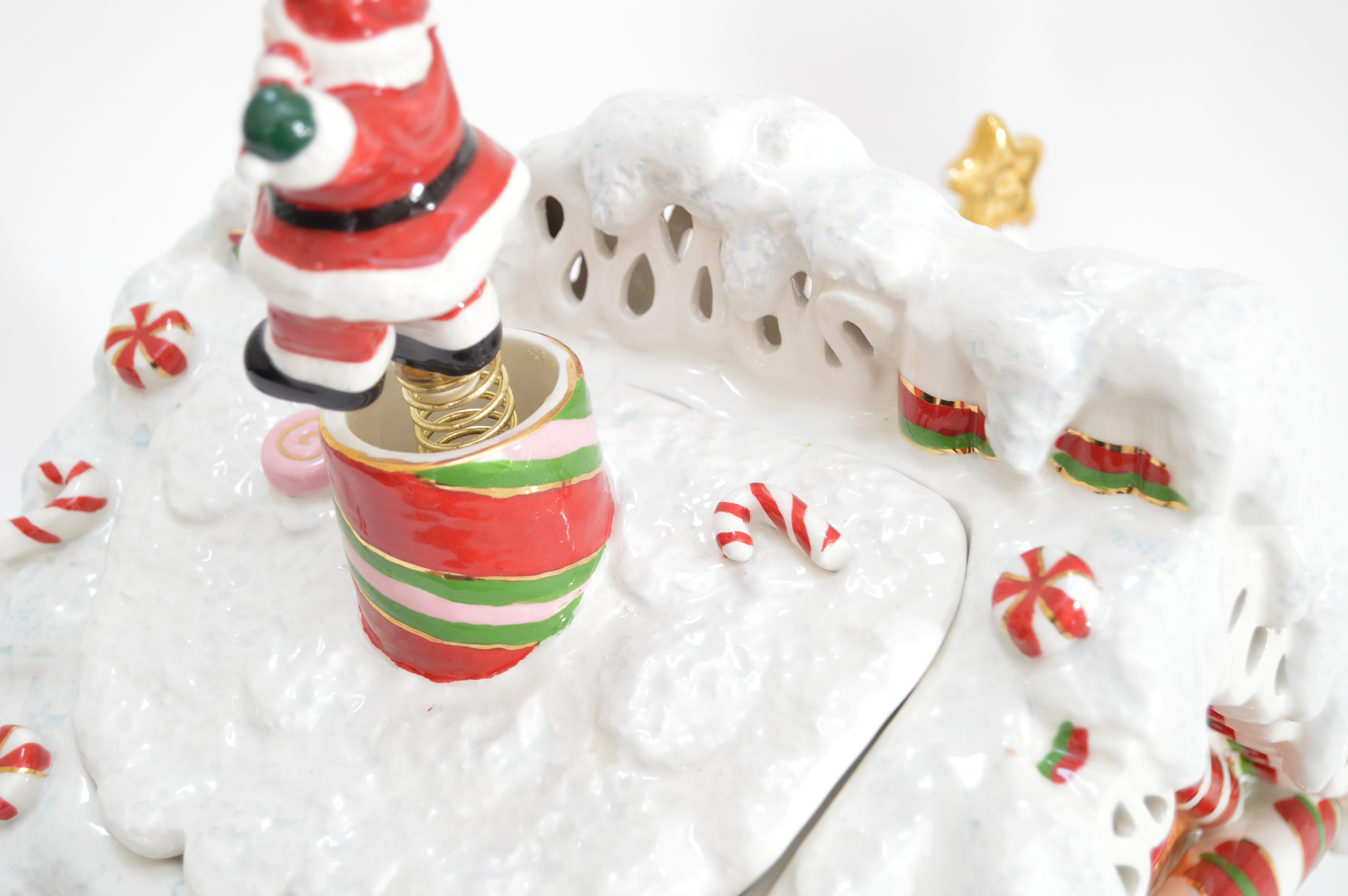 Waterford Holiday Heirloom Gingerbread House Cookie Jar