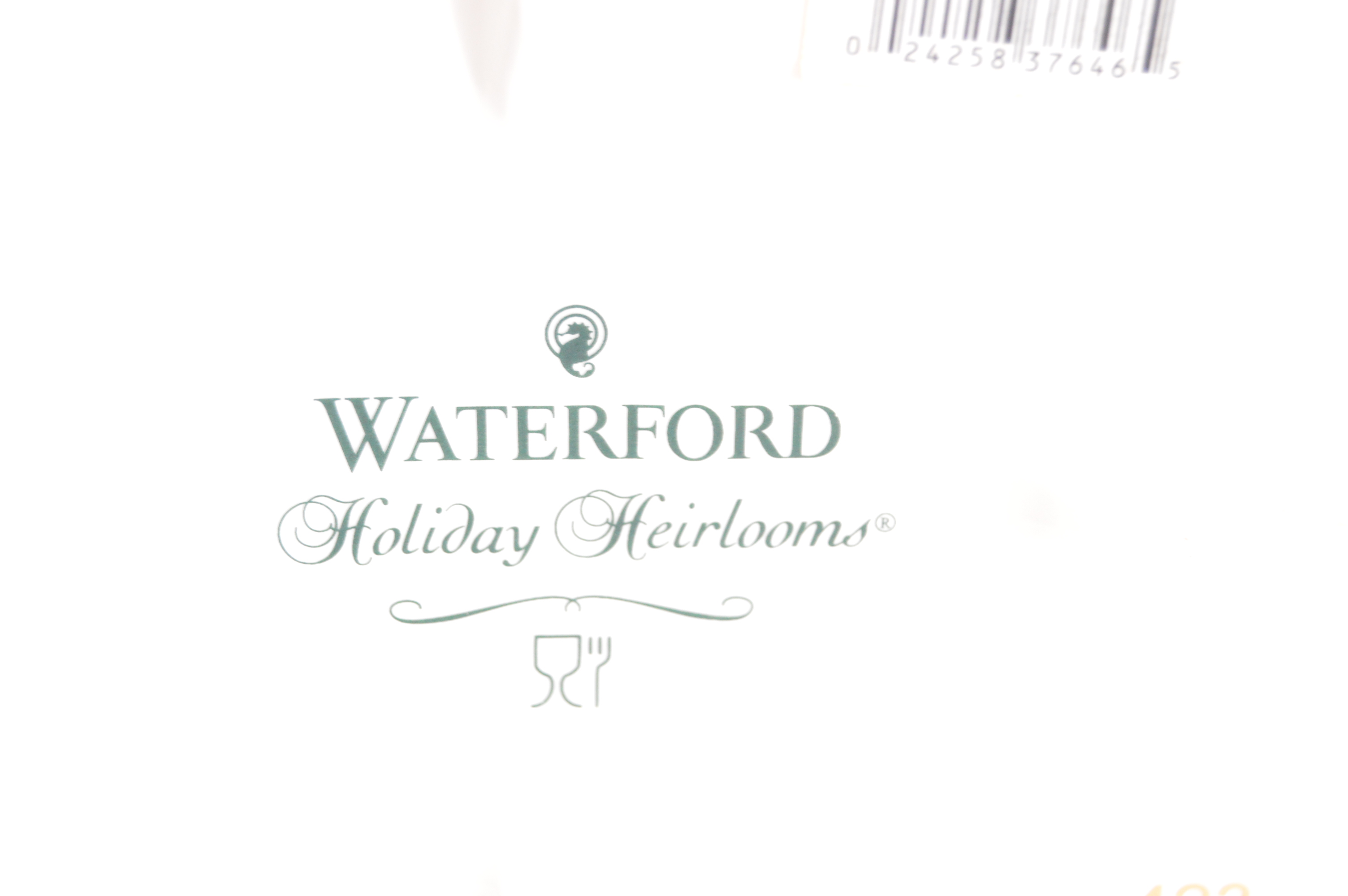 Waterford Holiday Heirloom Gingerbread House Cookie Jar