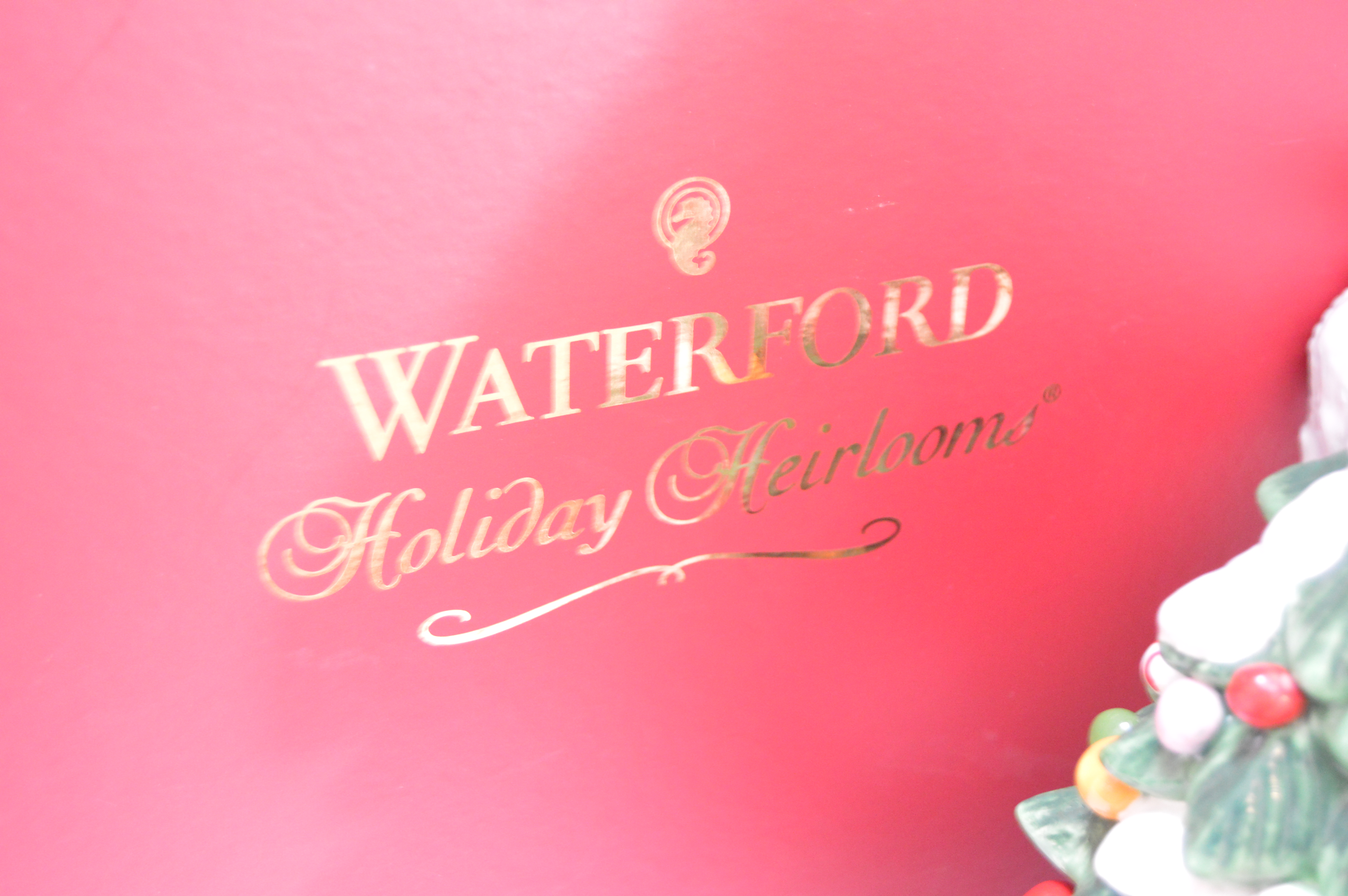 Waterford Holiday Heirloom Gingerbread House Cookie Jar