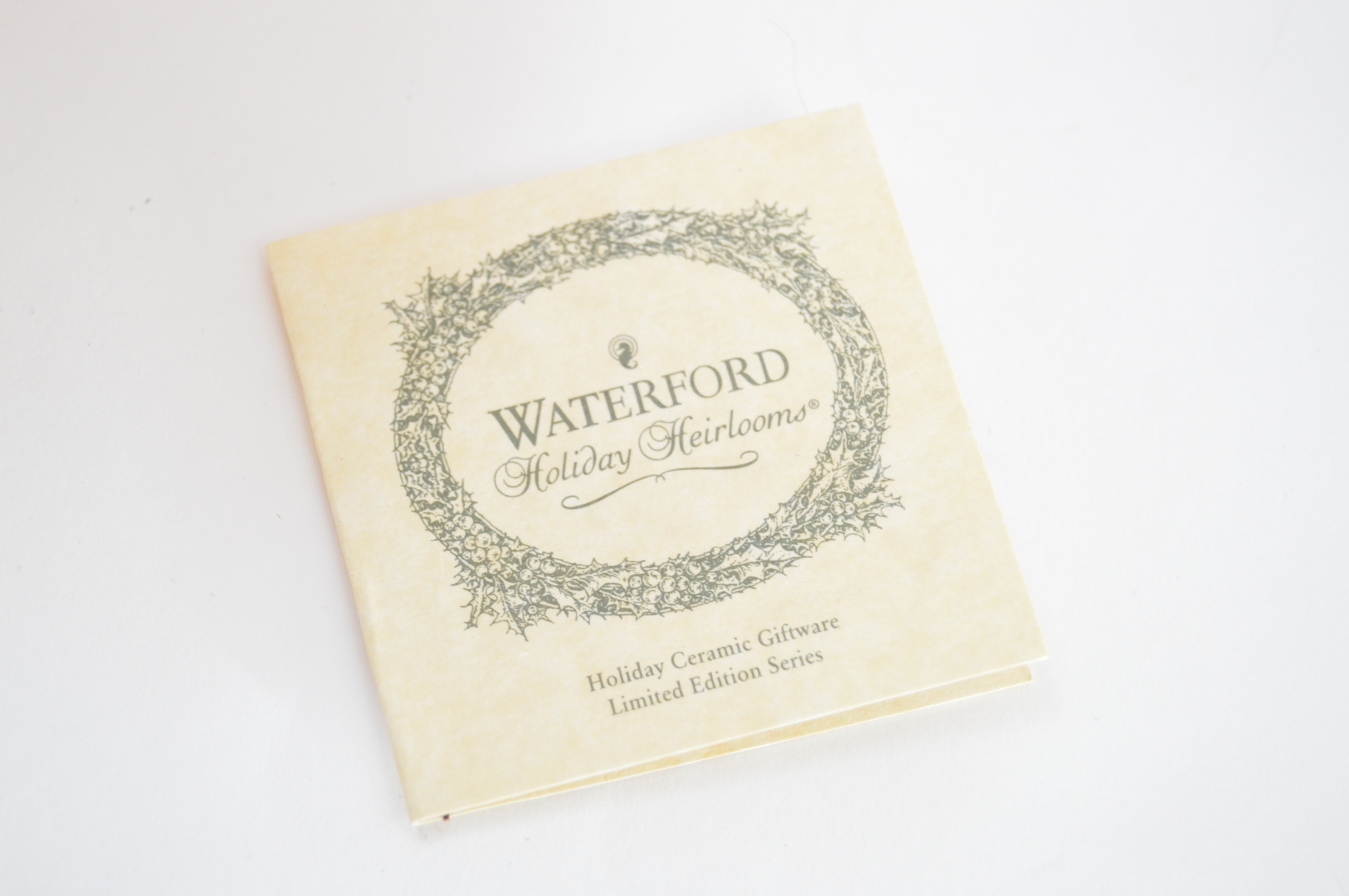 Waterford Holiday Heirloom Gingerbread House Cookie Jar