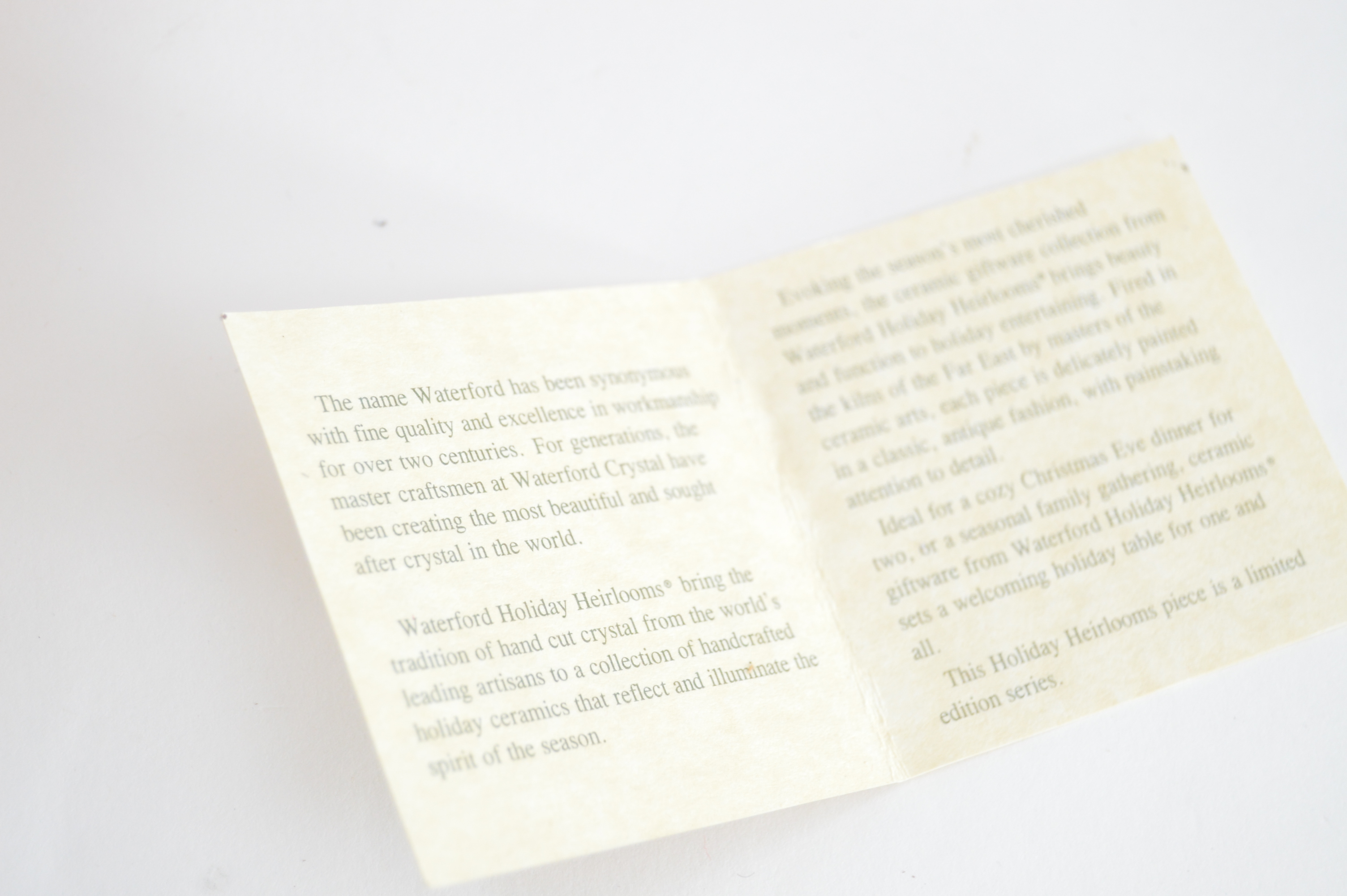 Waterford Holiday Heirloom Gingerbread House Cookie Jar