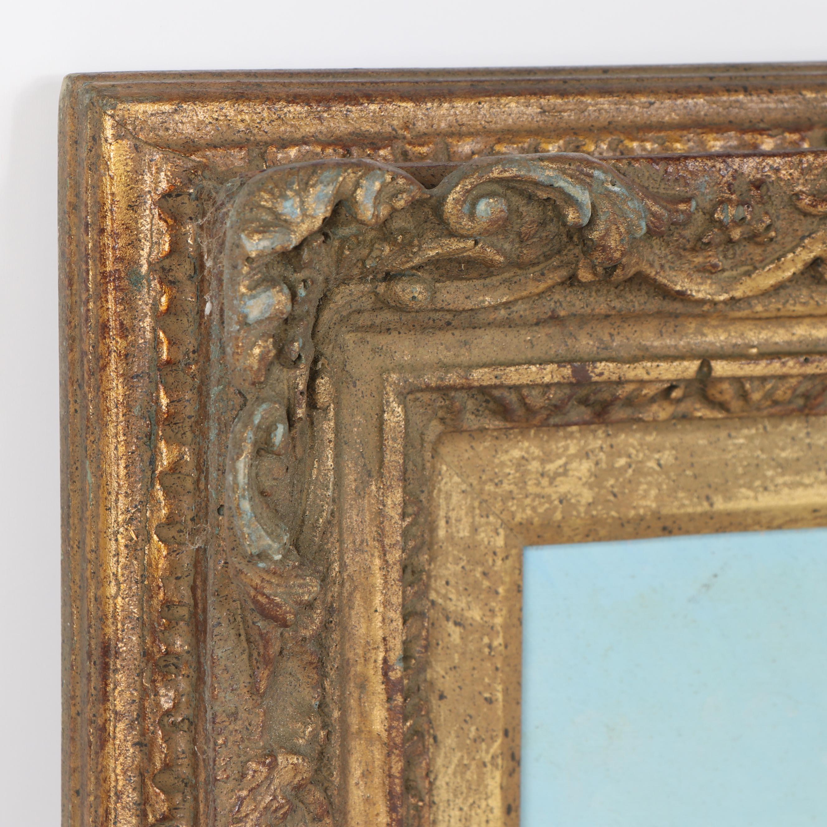 Warner Lewis Oil Painting of Rural Landscape