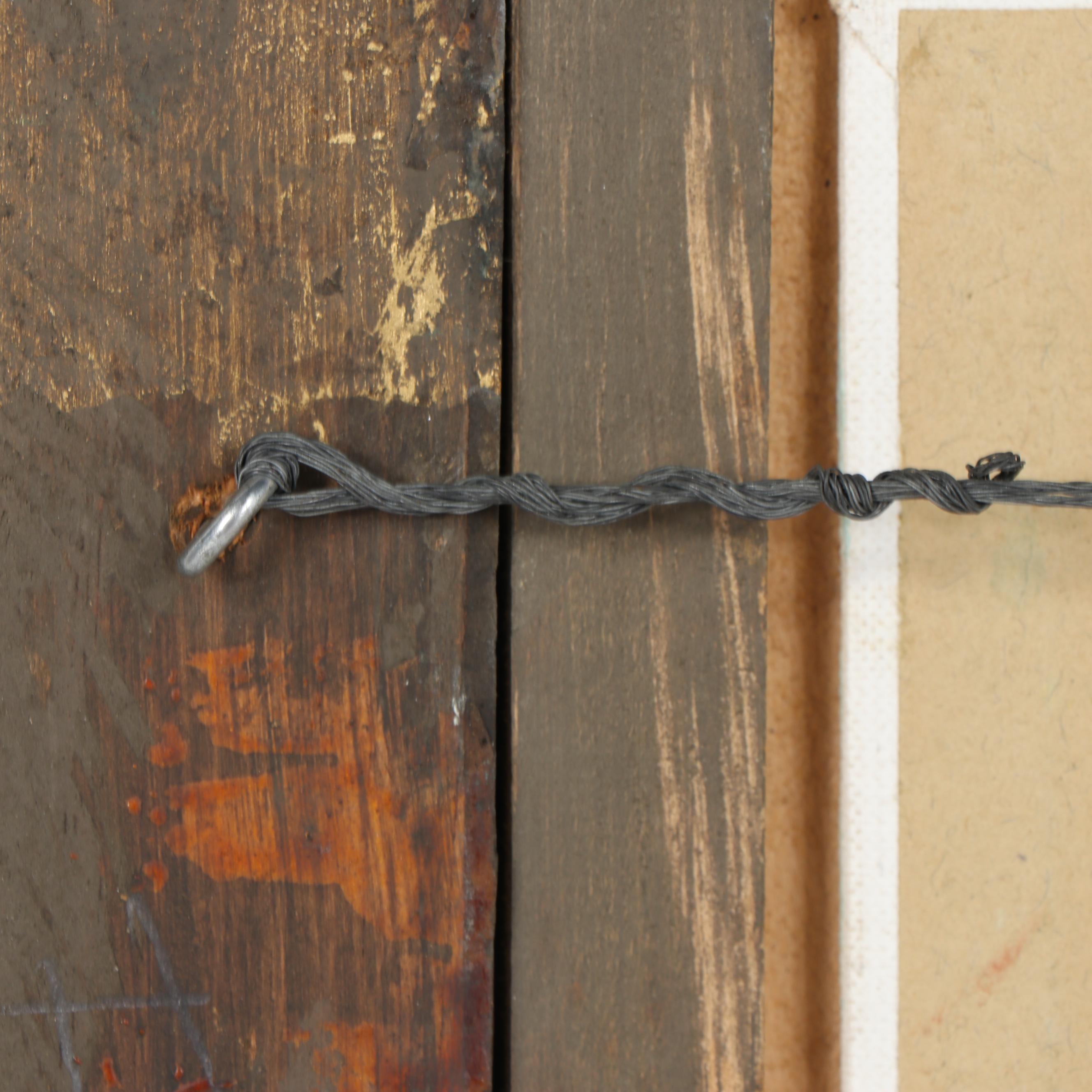 Warner Lewis Oil Painting of Rural Landscape