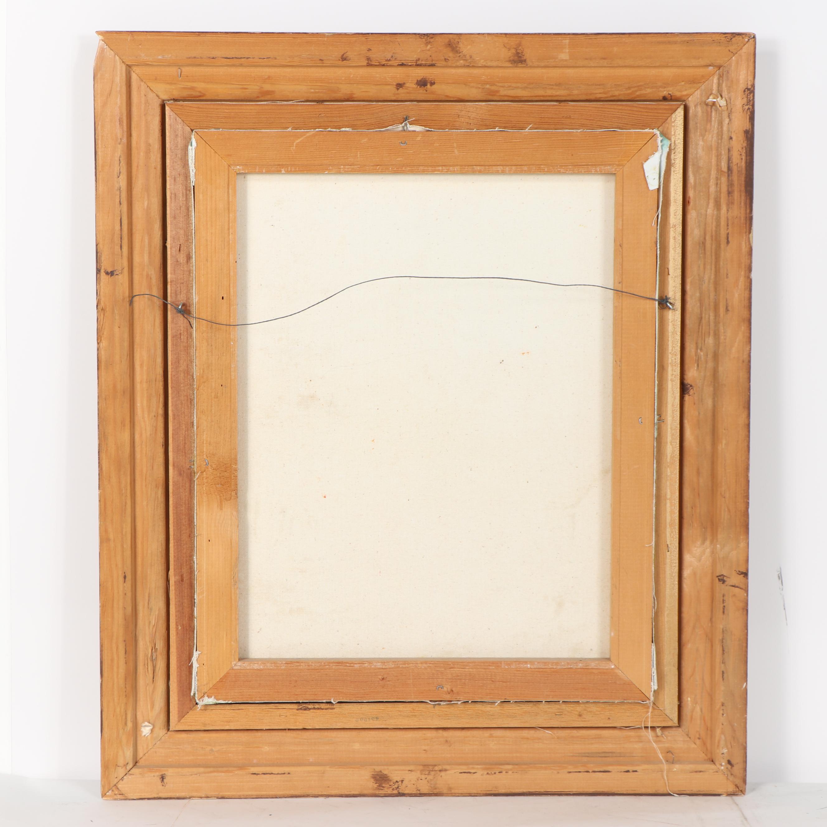 Oil Painting of Rural Landscape