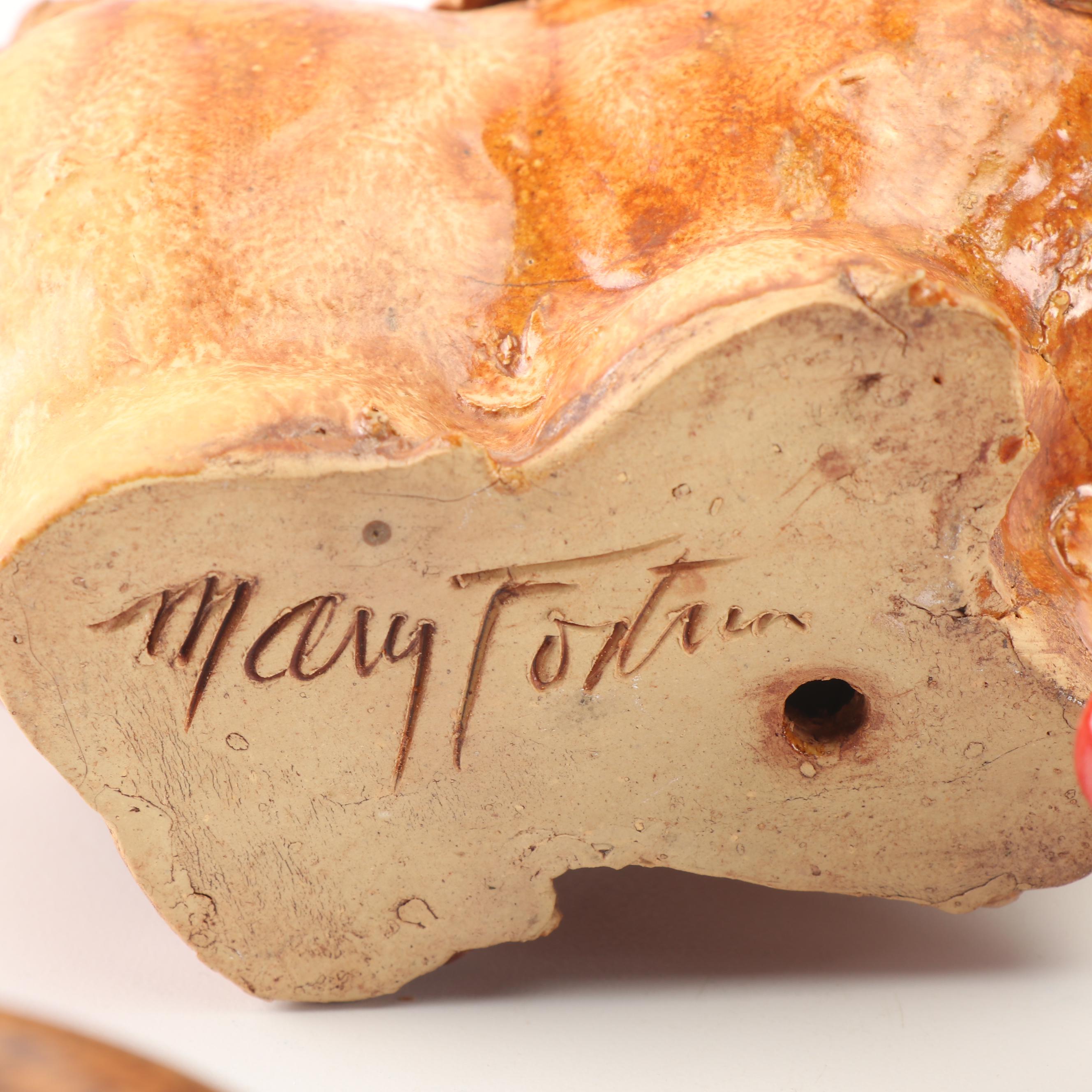 Assortment of Vintage Ceramic and Stone Figurines