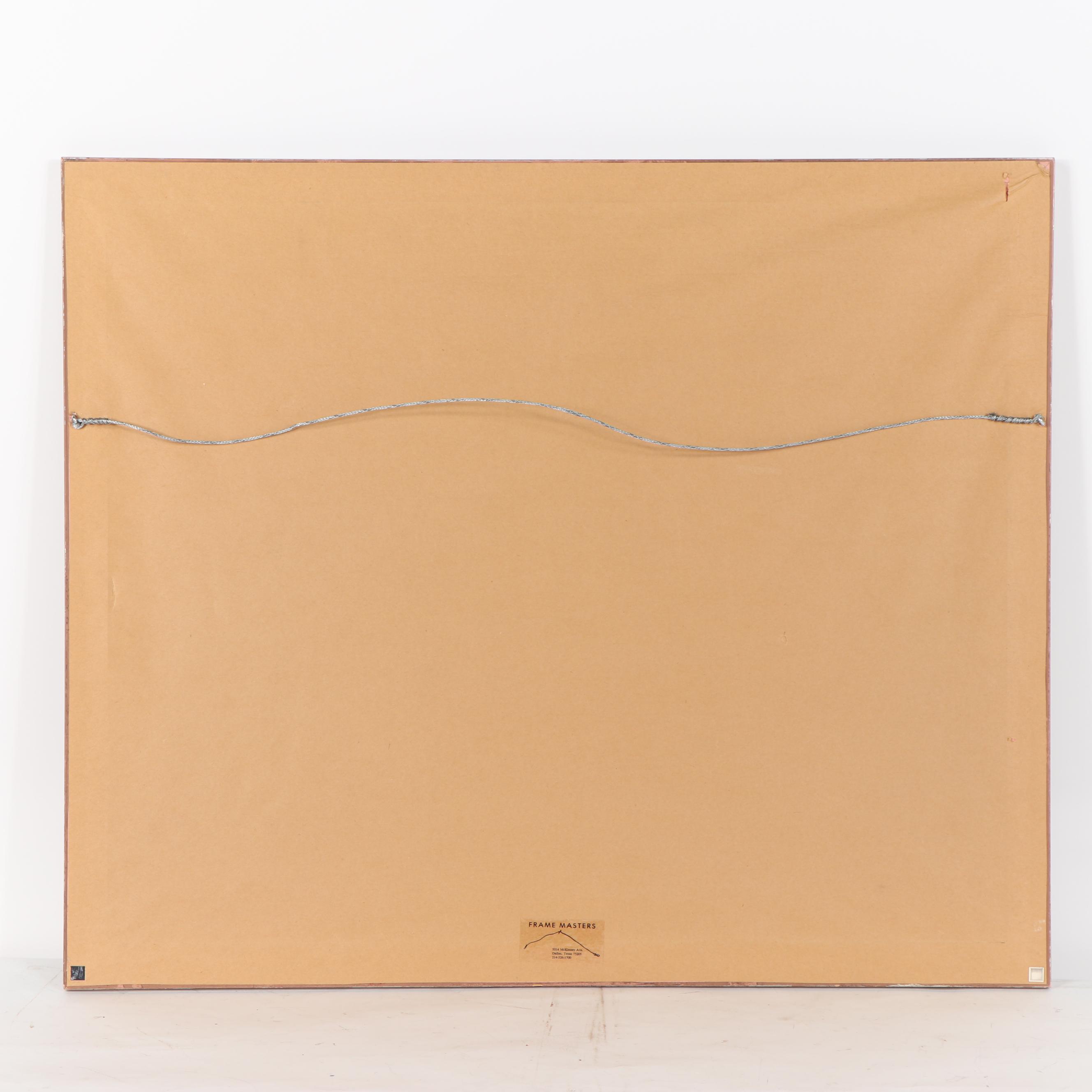 André Masson Color Lithograph "Adam and Eve"