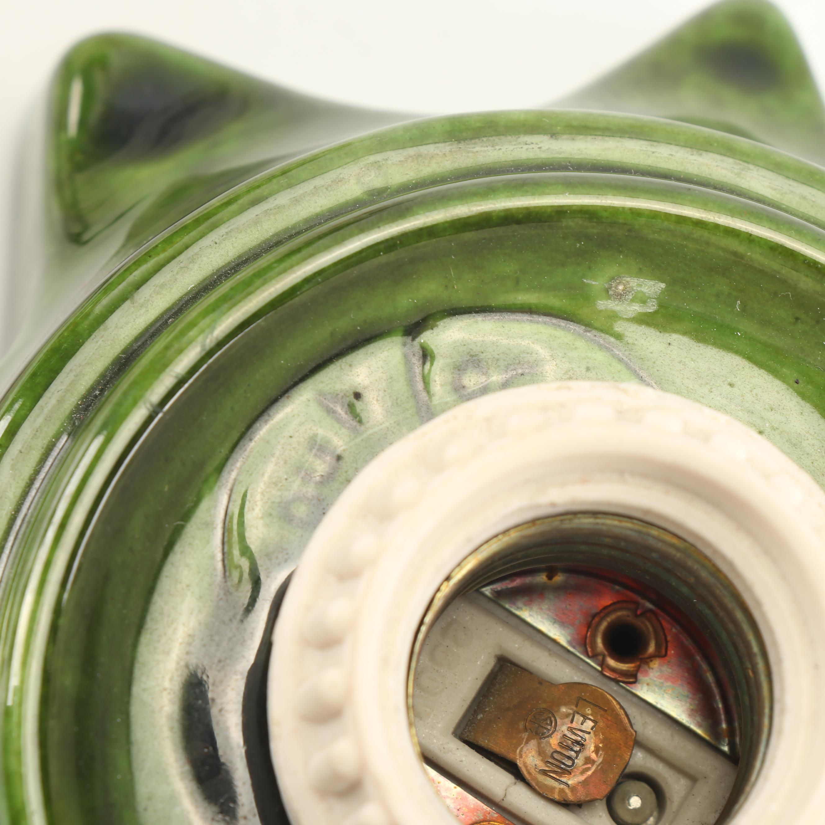 Hand-Painted Ceramic Christmas Tree Light